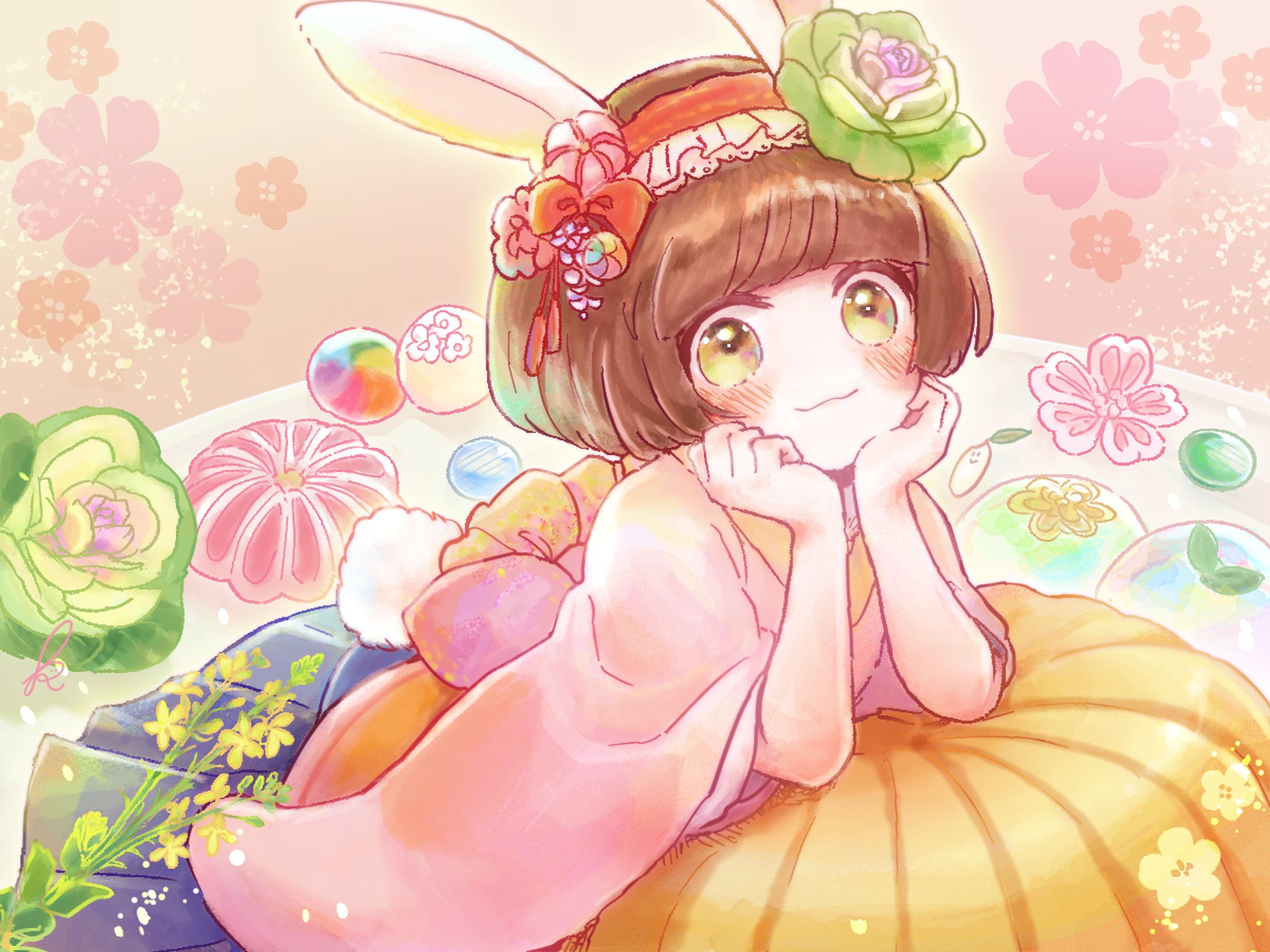 【一枚絵】和風イラスト-1