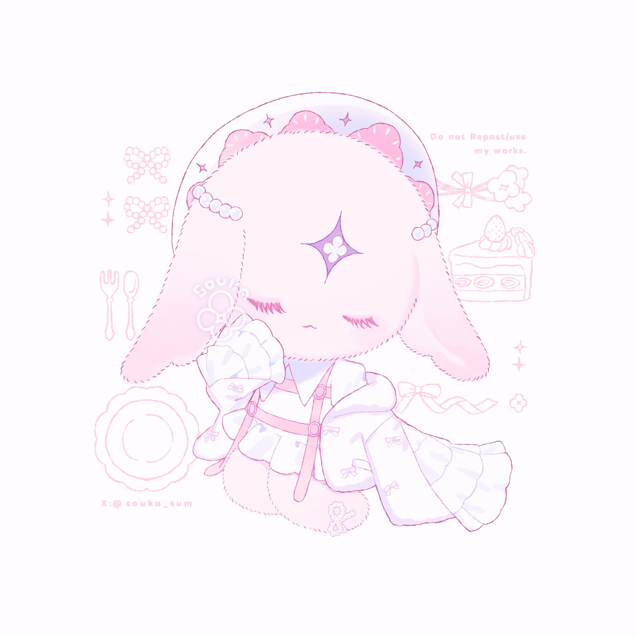 ショートケーキとリボンの魔法-1