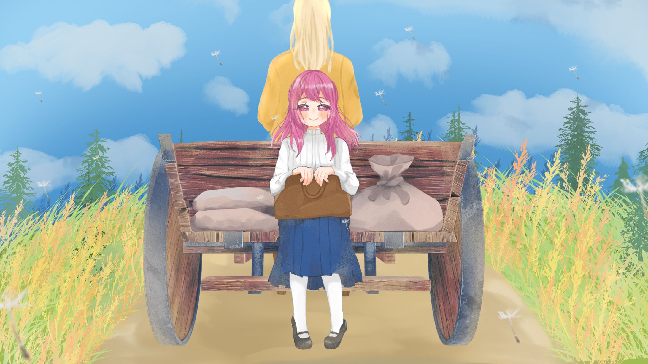 紡菜さま　歌ってみたイラスト-1
