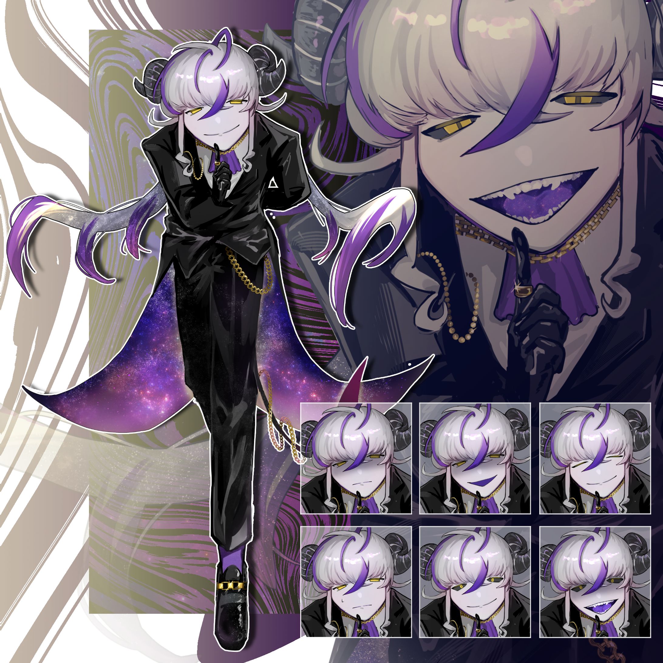 宇宙悪魔の立ち絵-1