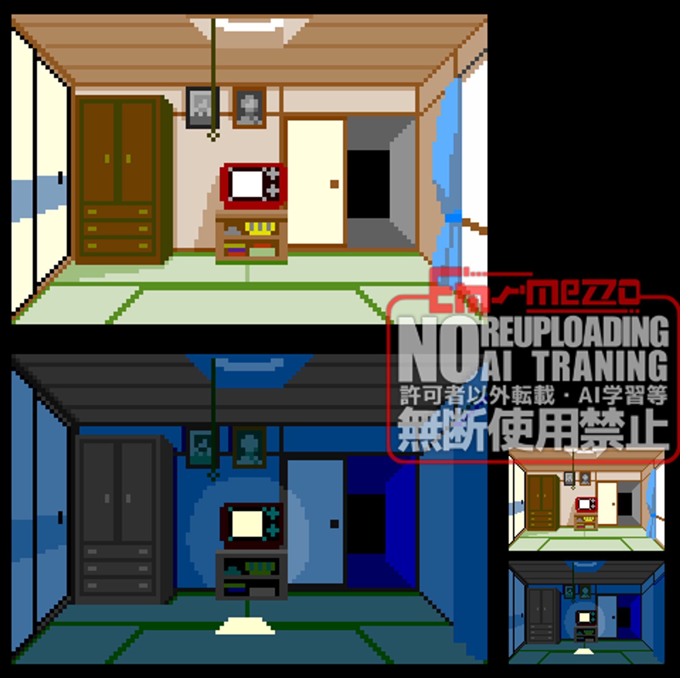 （落）「レトロドット」-1