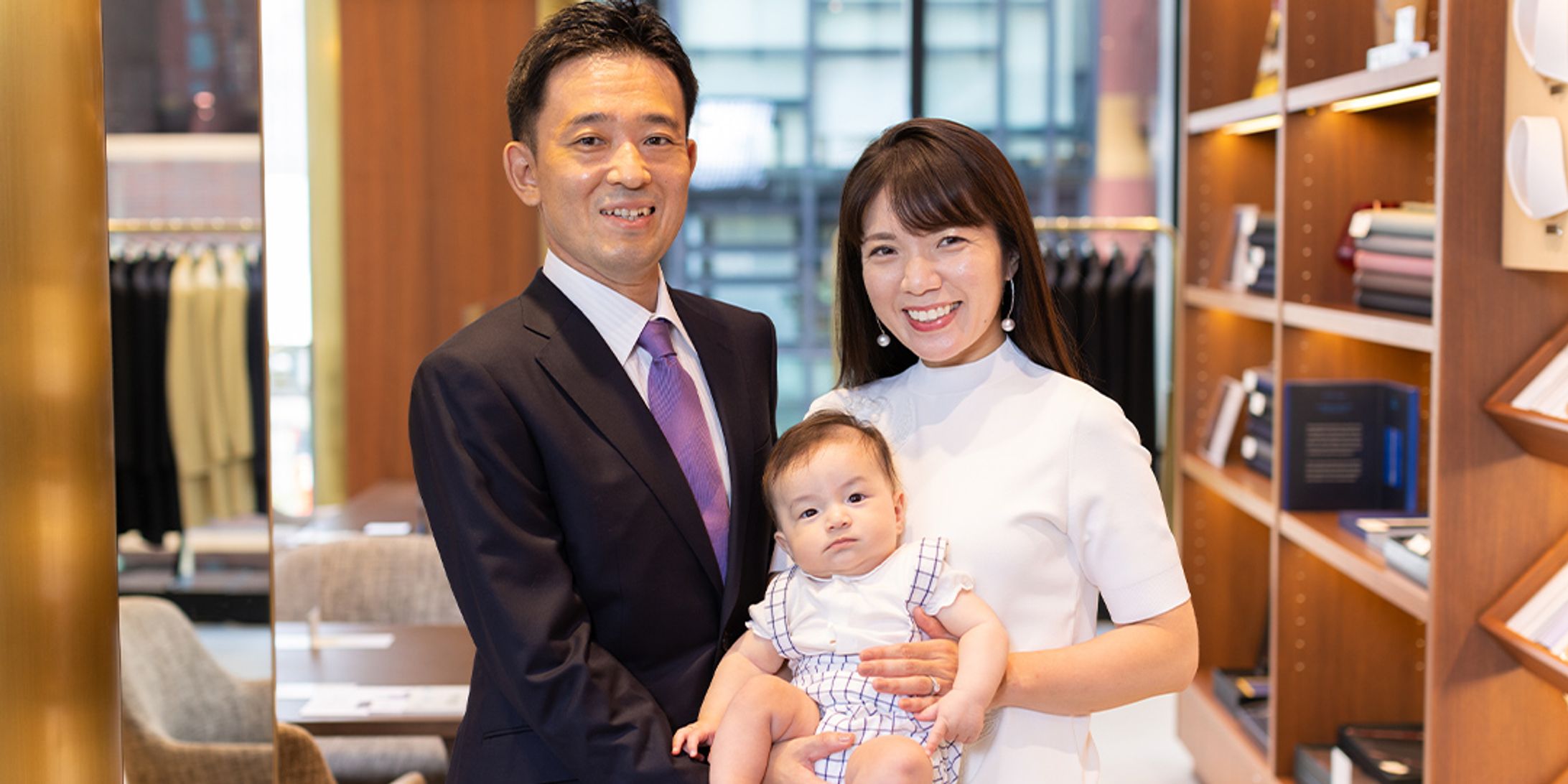 銀座英國屋 顧客様インタビュー　京須ご夫妻-1