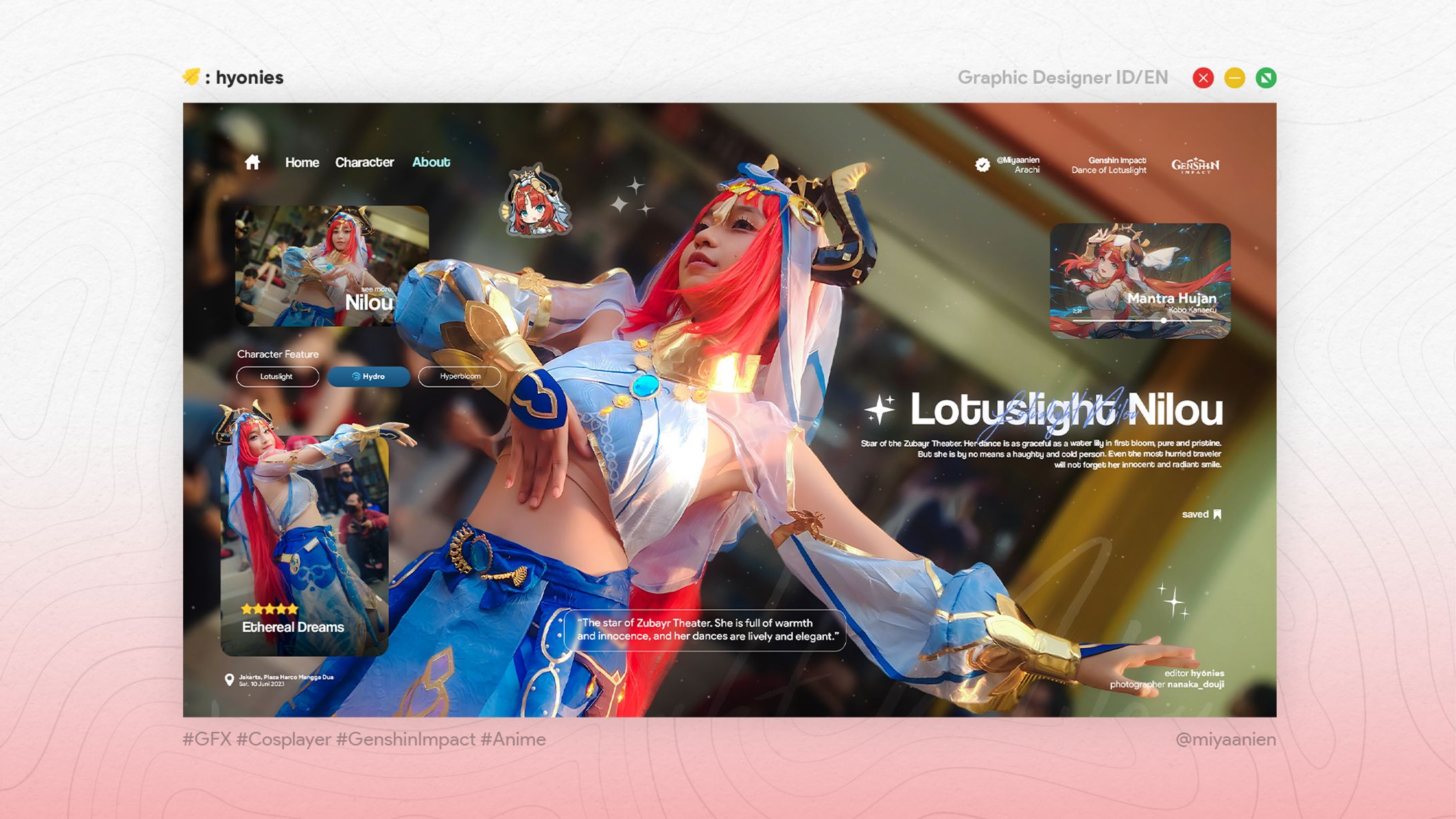 【Cosplayer】Nilou - Genshin Impact-1
