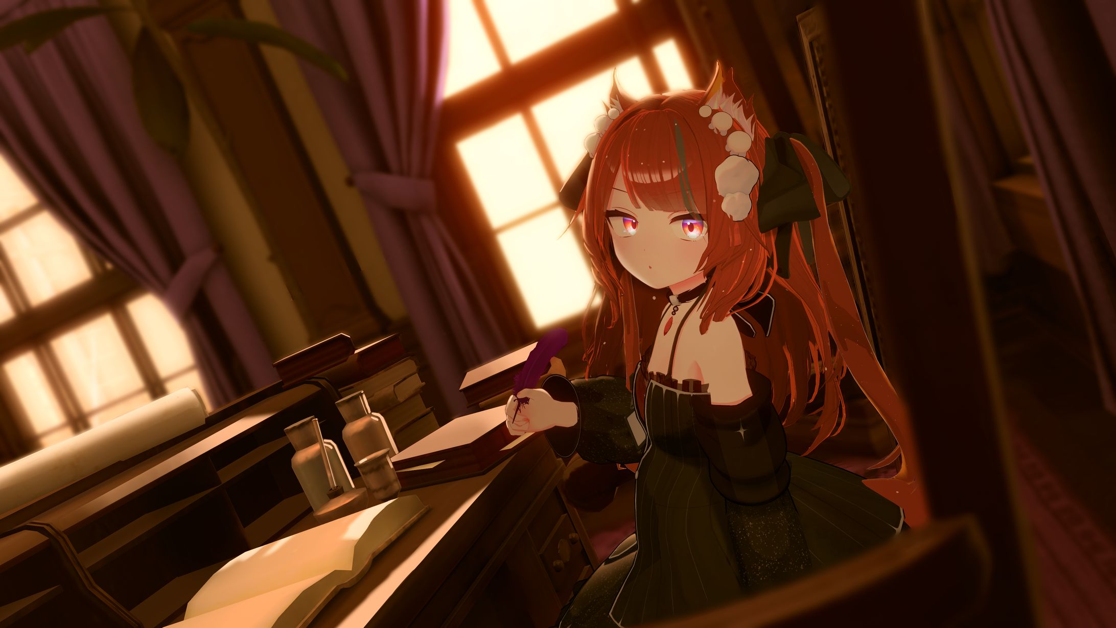 お嬢様頭領の残り仕事-1