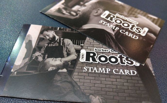 Design｜Barbershop Roots スタンプカード