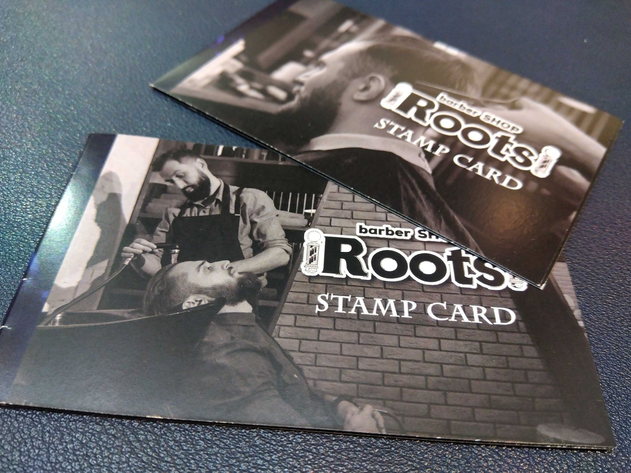 Design｜Barbershop Roots スタンプカード-1