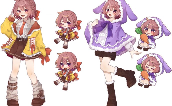 かあいいちゃん様 グッズ用イラスト