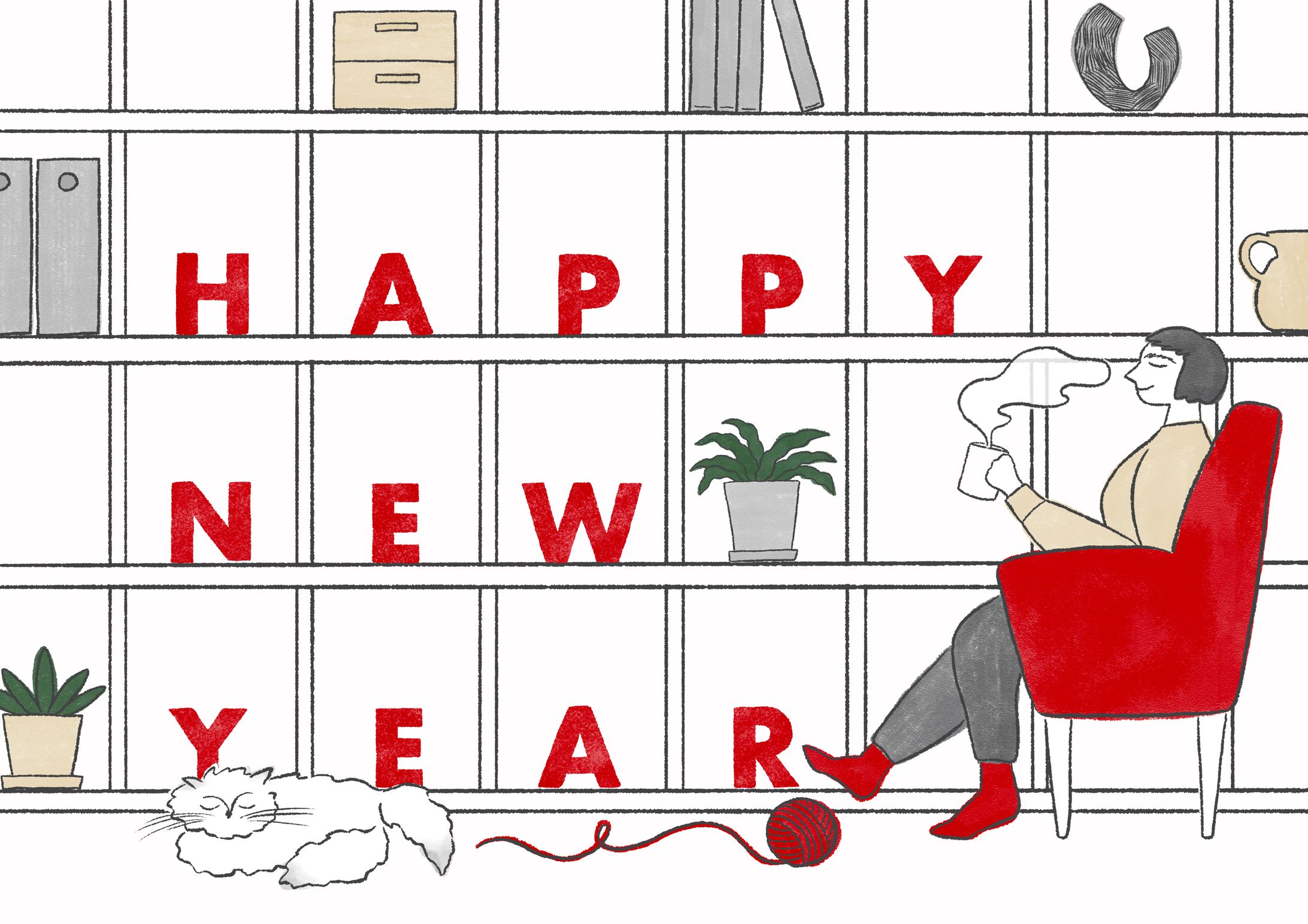 HOUSTO おうちの収納.com 「HAPPY NEW YEAR」-1