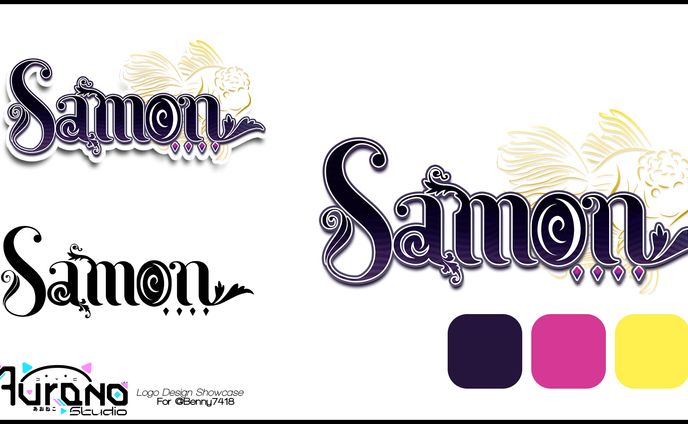 Samon Vtuber Logo Design