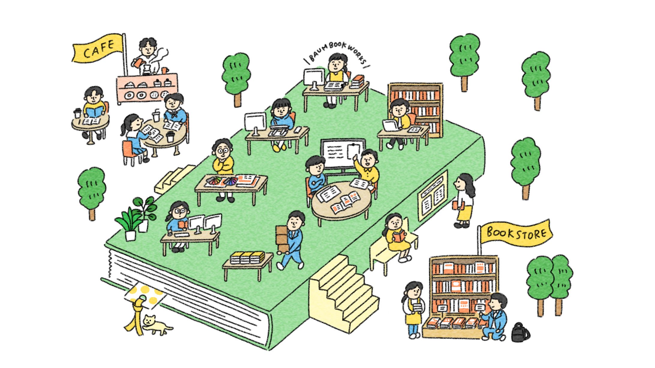 Webサイトイラスト_BAUM BOOK WORKSさま-1