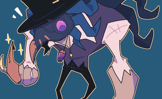 #イラスト #人外  #illustration #monster #第五人格 #第五人格イラスト #identityv #オルフェウス #悪夢 #orpheus #sketch