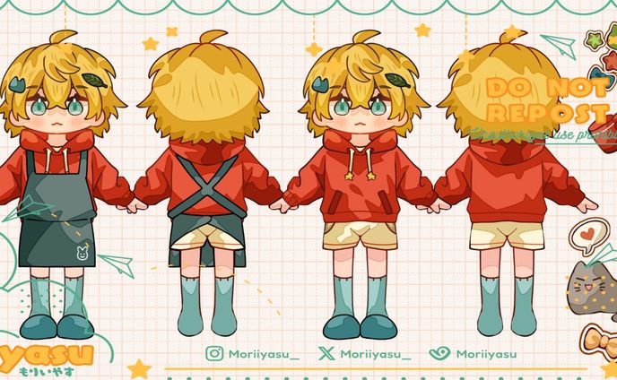 Cute Reference Sheets ♡‧₊˚
