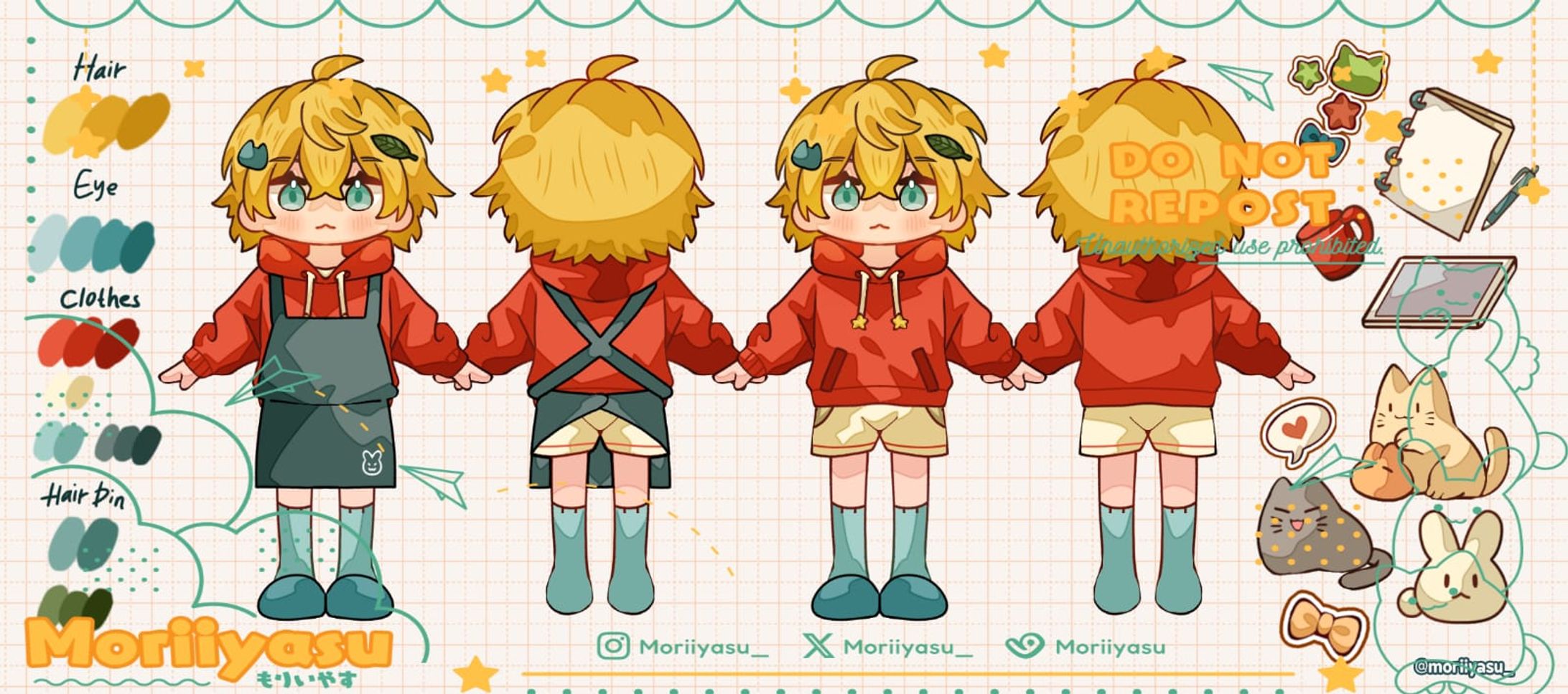 Cute Reference Sheets ♡‧₊˚-1