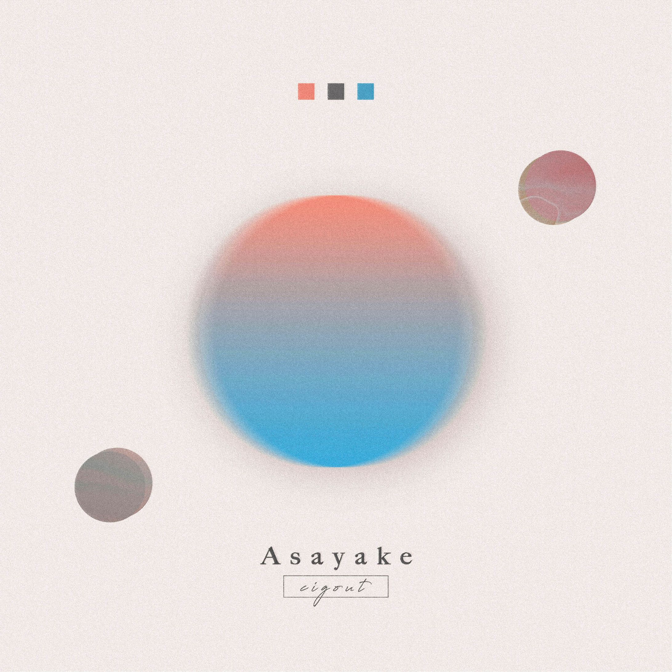 【CD Jacket】Asayake-1