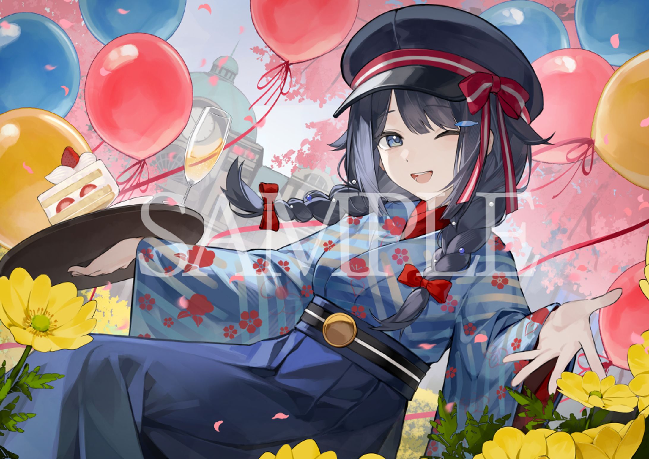 【お仕事】詩木織葵葉様 2026誕生日イラスト-1