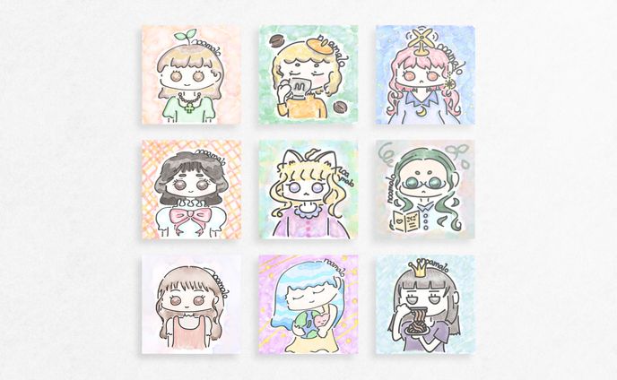 【自主制作】イラストコレクション