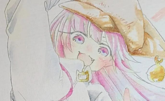 2023.04.01
水彩が使いたかった。ピースピース。