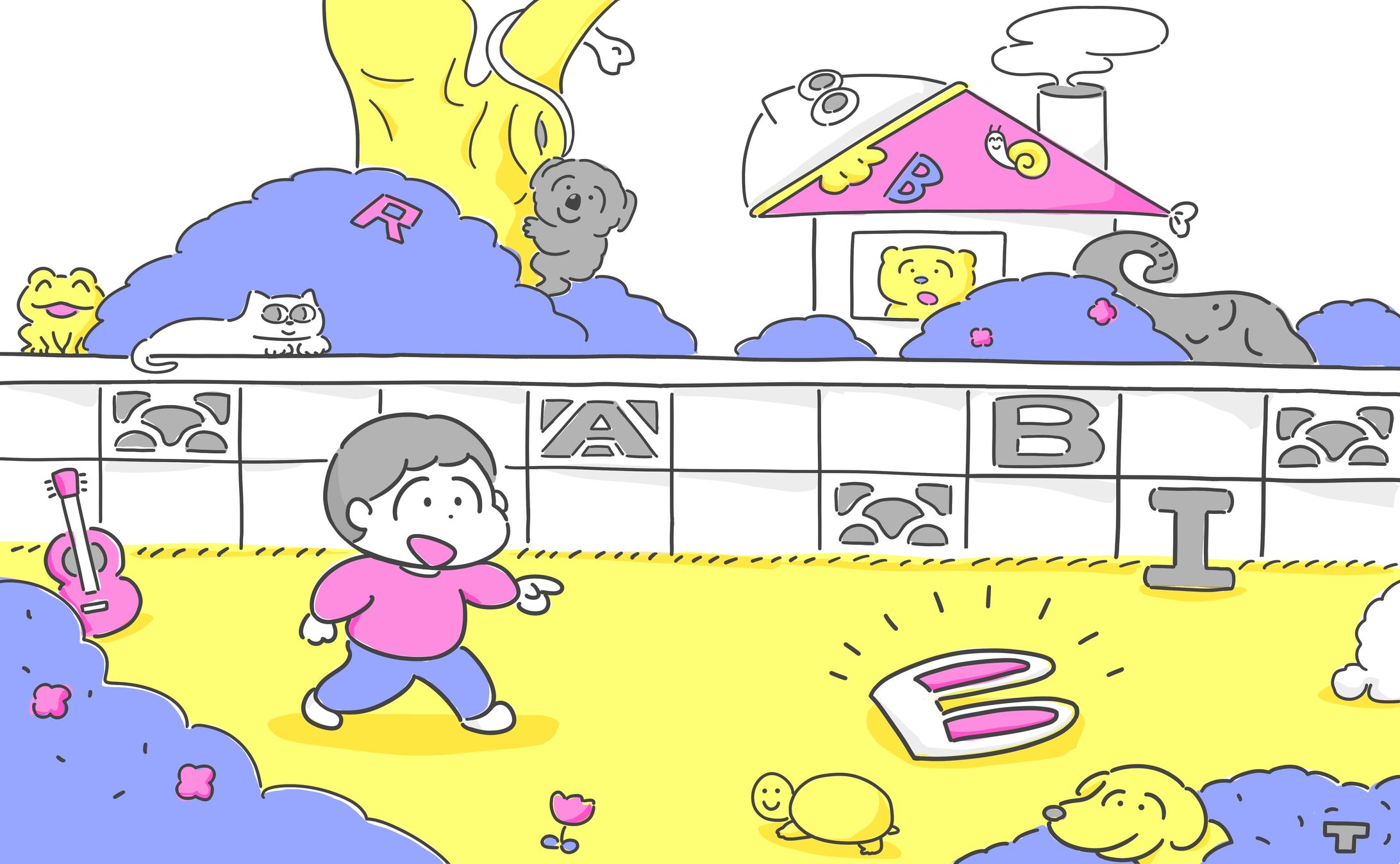 絵本のためのイラスト　その1-1