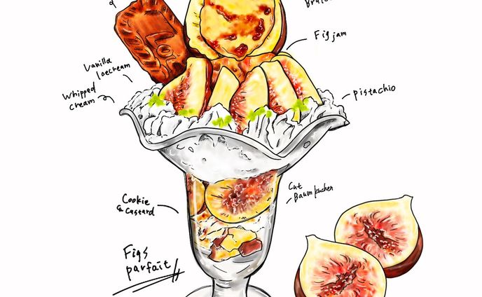 @annko_0 さんの
可愛い可愛いお家パフェ！

３つ目は無花果のパフェ😍

無花果って大人になってから知って
（実はここ数年で好きになった果物）
もう今では無花果の虜🤤💗

#料理 #おうちスイーツ #cooking #instasweet #sweet #暮らし #手料理 #foodstagram #homemade #クッキング #ていねいな暮らし #くらし #スイーツ #イラスト #パフェ #parfait #美味しい #お絵かき #delicious #illustrator #無花果パフェ #無花果 #fig