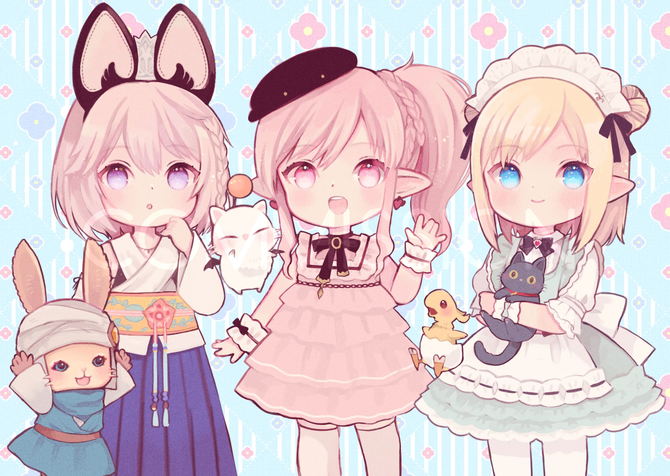 集合イラストサンプル-1