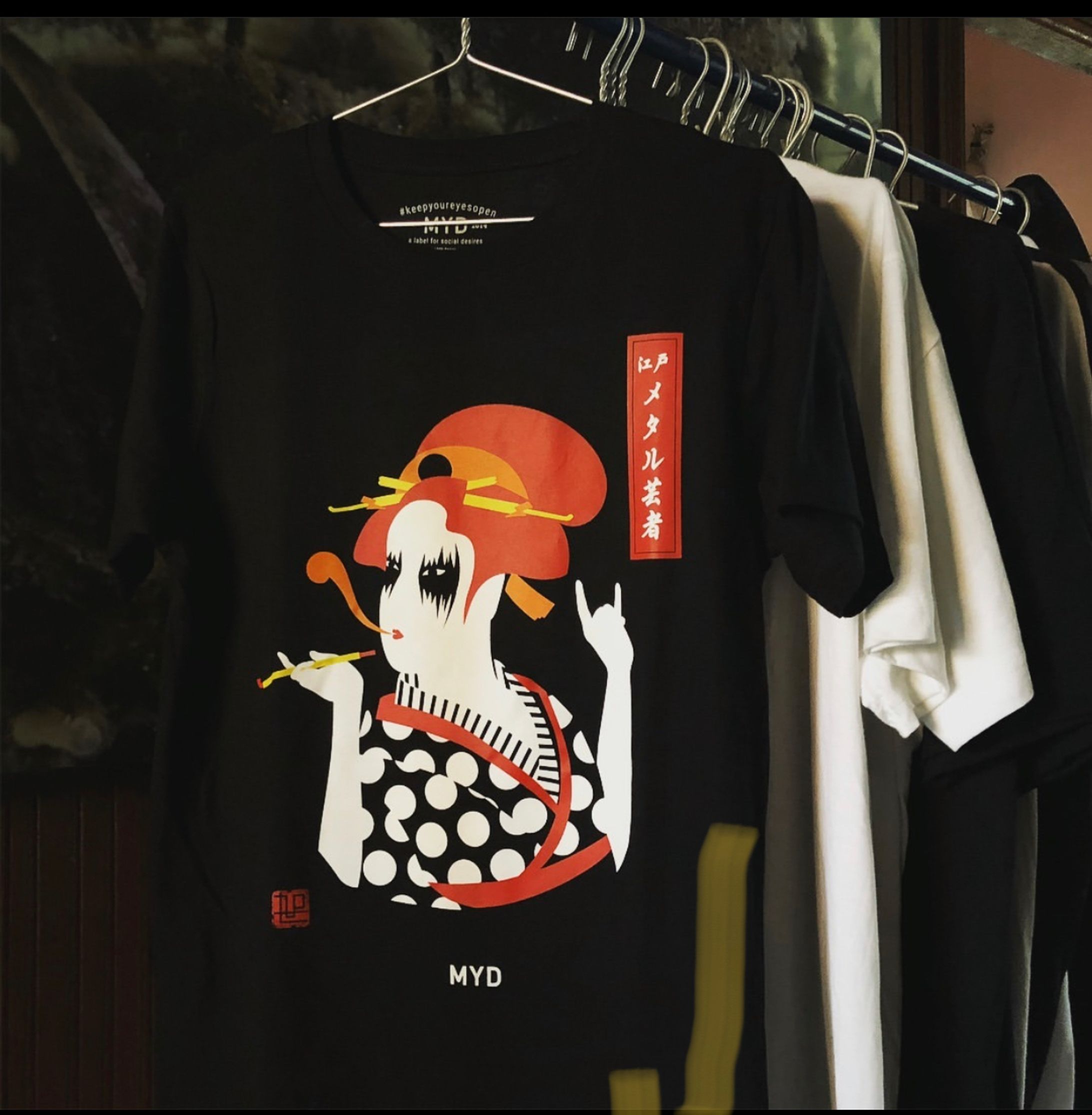 メタル芸者 Tシャツ-1