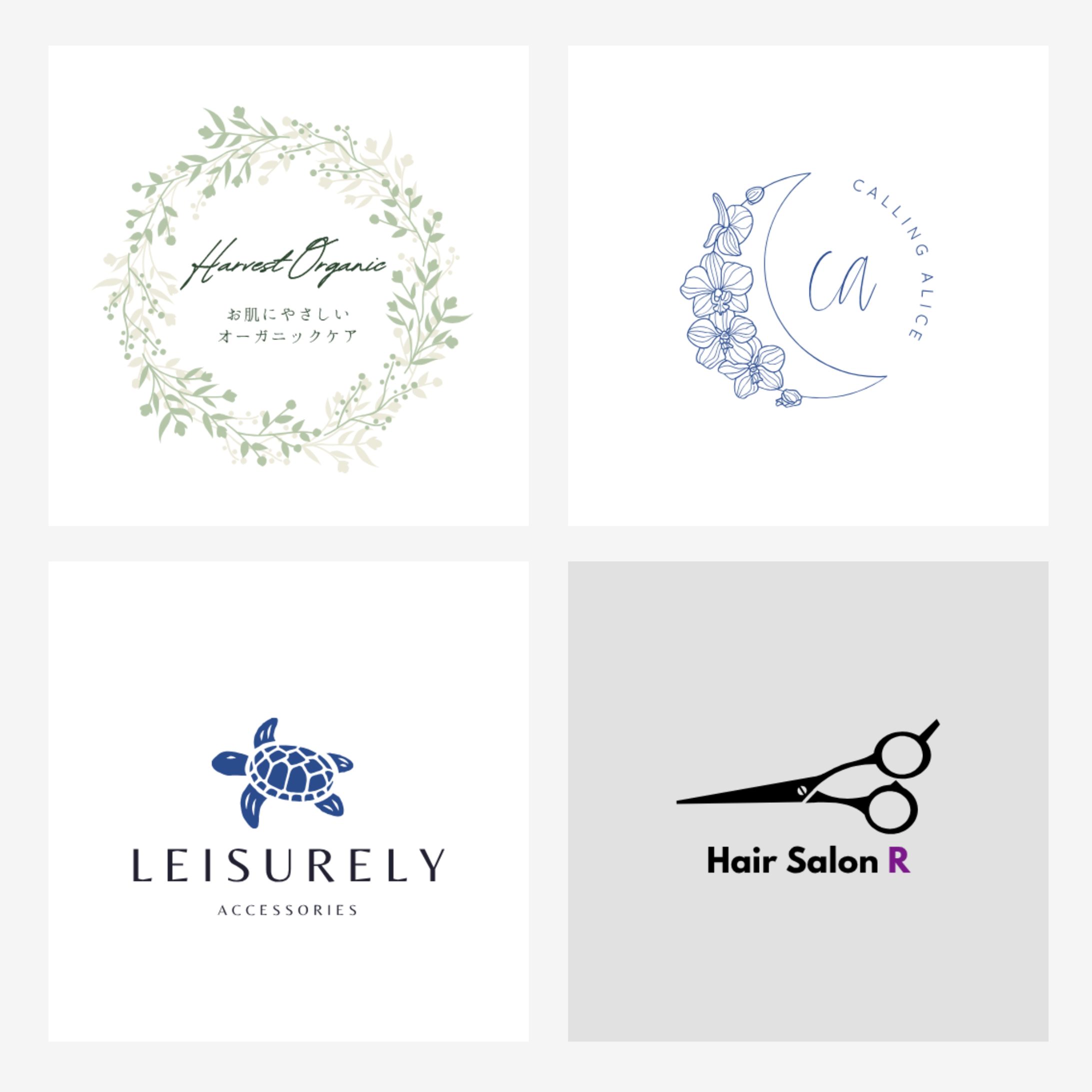 ロゴ作成のポートフォリオ3-1