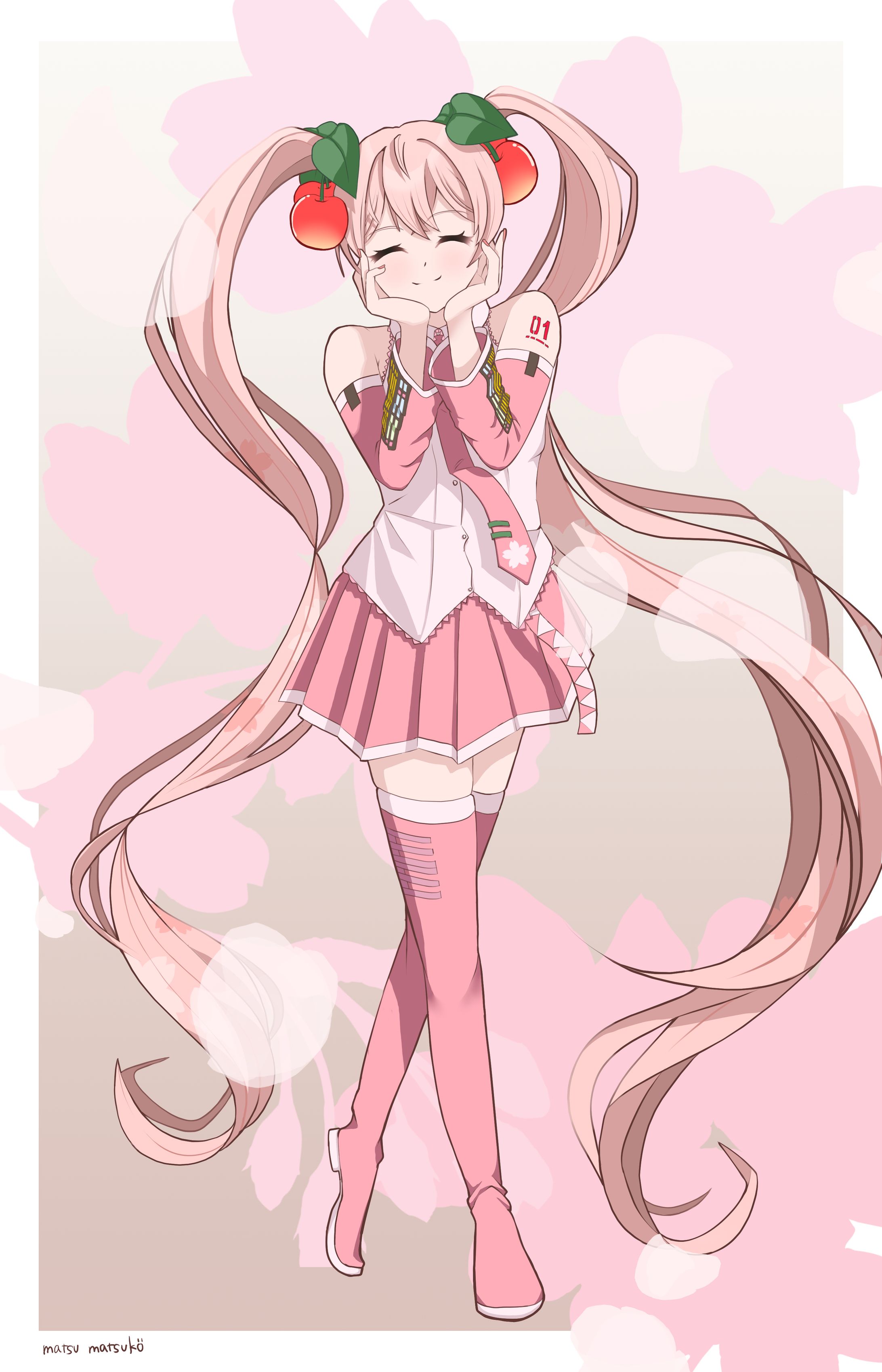 【VOCALOID】桜ミク（初音ミク）-1