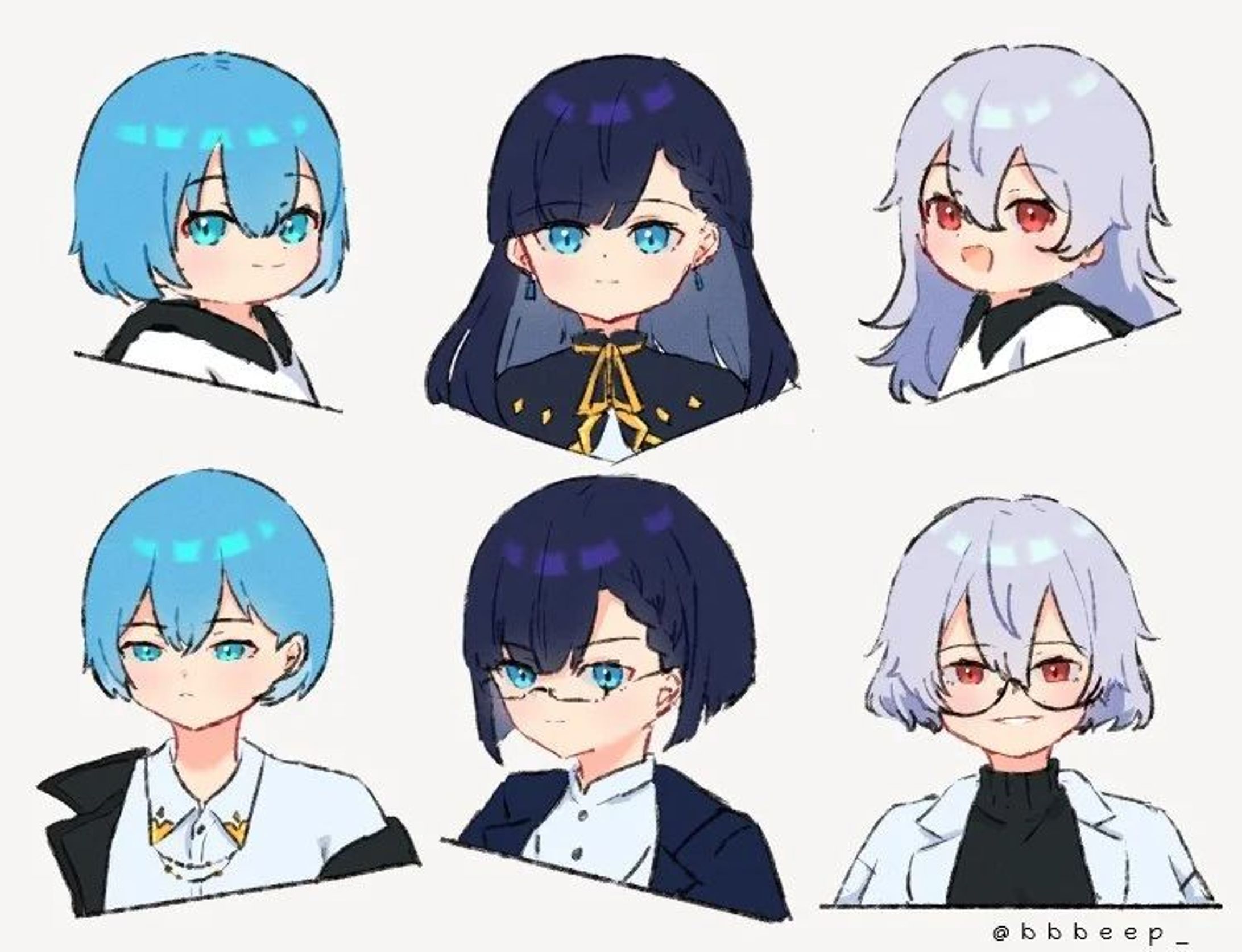 The Edelweiss siblings...

Characters:
Cero (left)
Sū (middle)
Eini (right)
.
.
.
#art #drawing #illust #illustration #originalcharacter #beepblopocs #digitalart #digitaldrawing #digitalsketch #OC #clipstudiopaint #csp #characterdesign #artoninstagram #artistsoninstagram-1