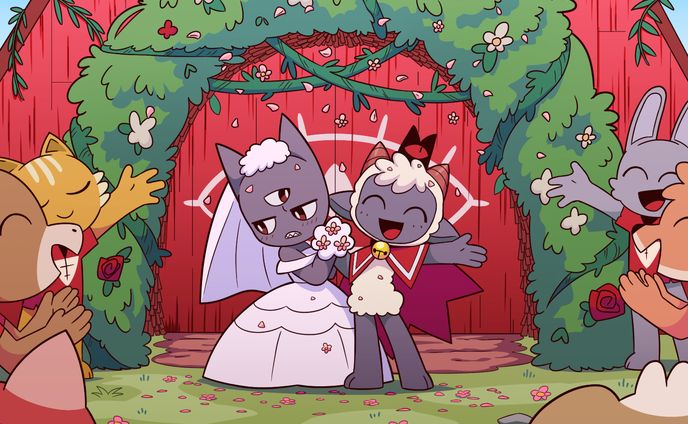 二次創作、結婚式