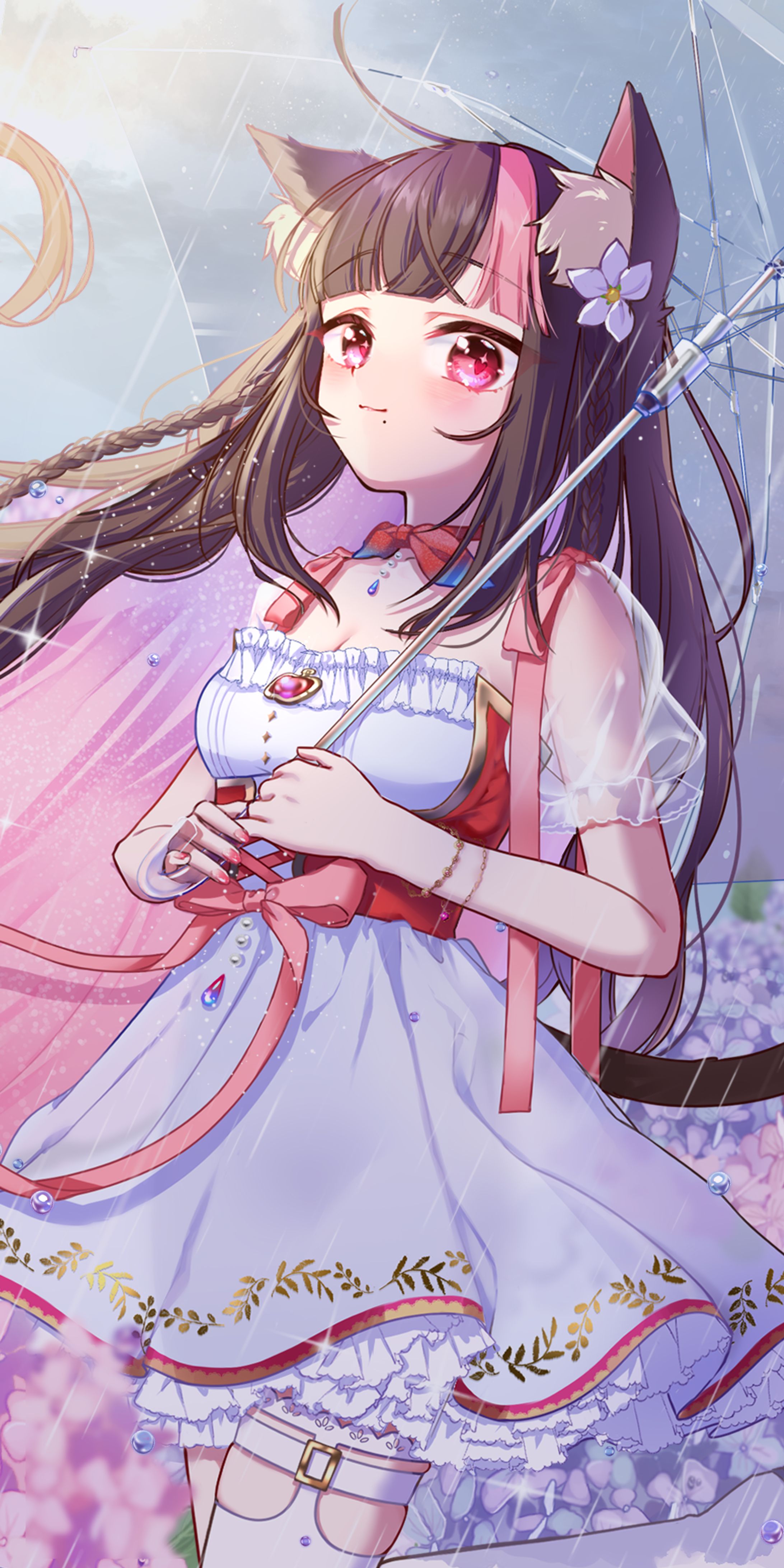 Vtuber蜜木苹菓様│記念配信用イラスト-1