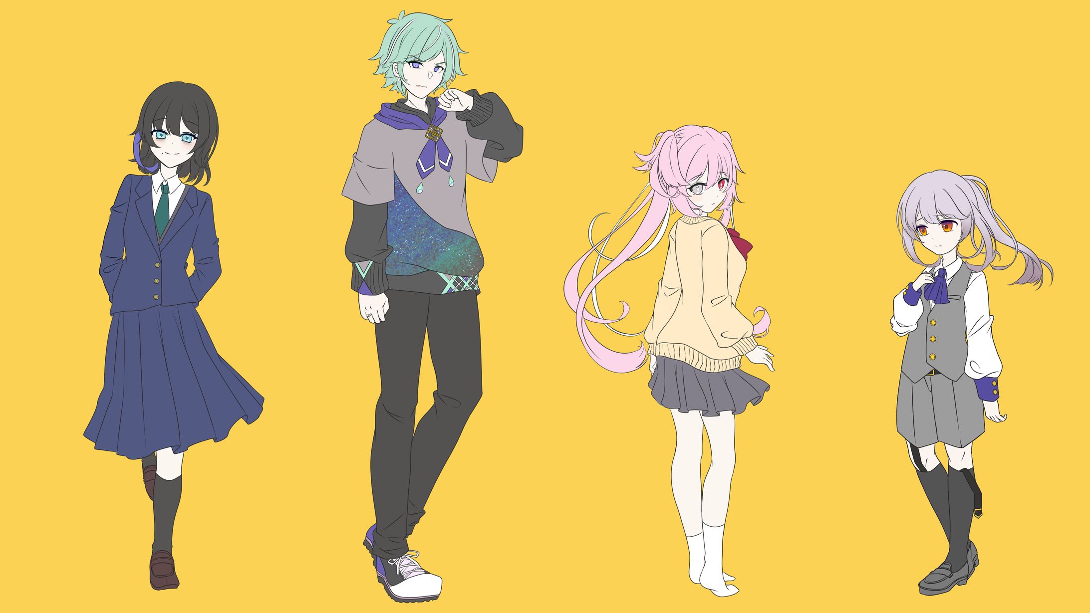 Cre×mate様 MVイラスト①-1