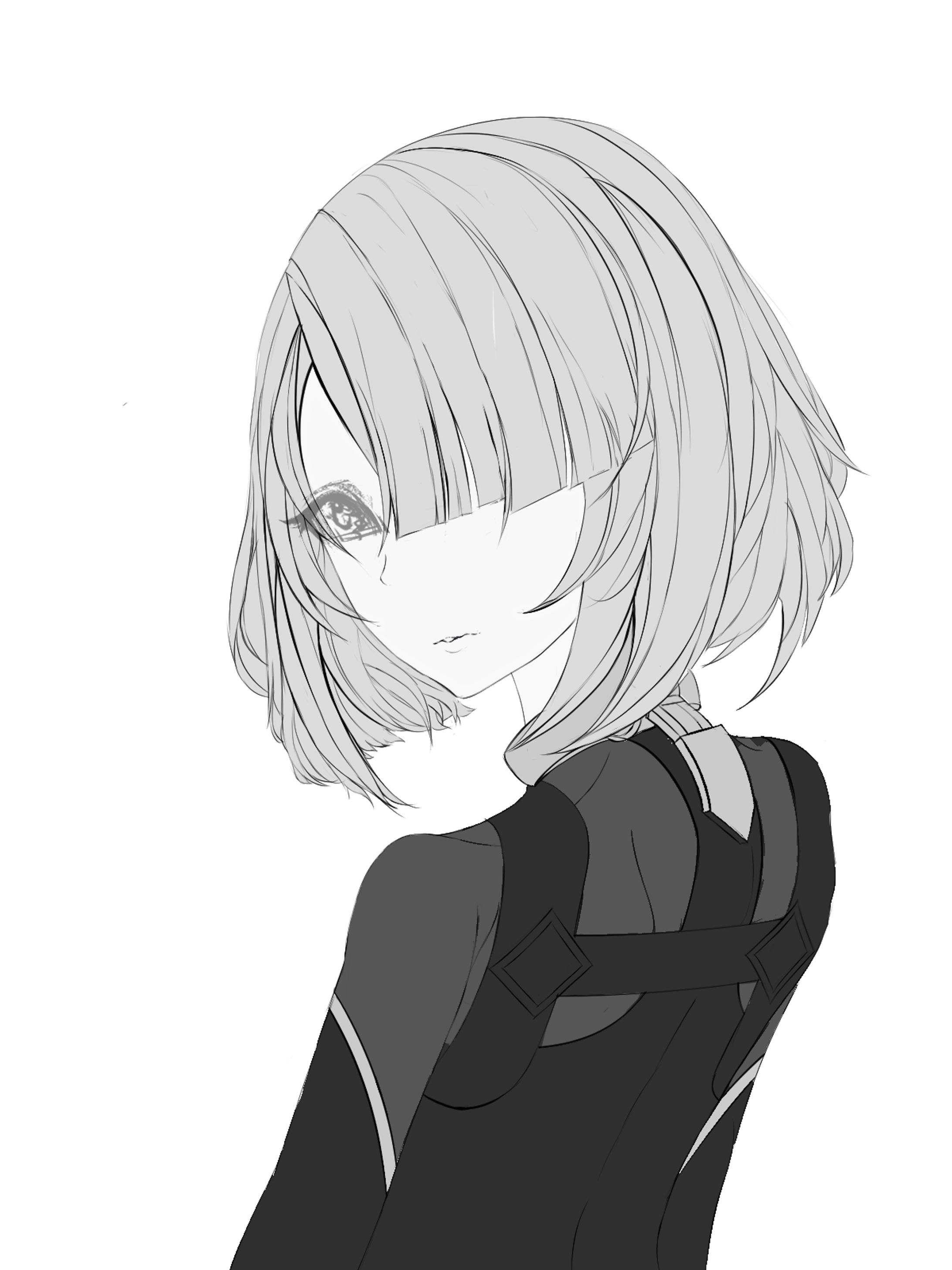 Character Lineart Drafts 1-1