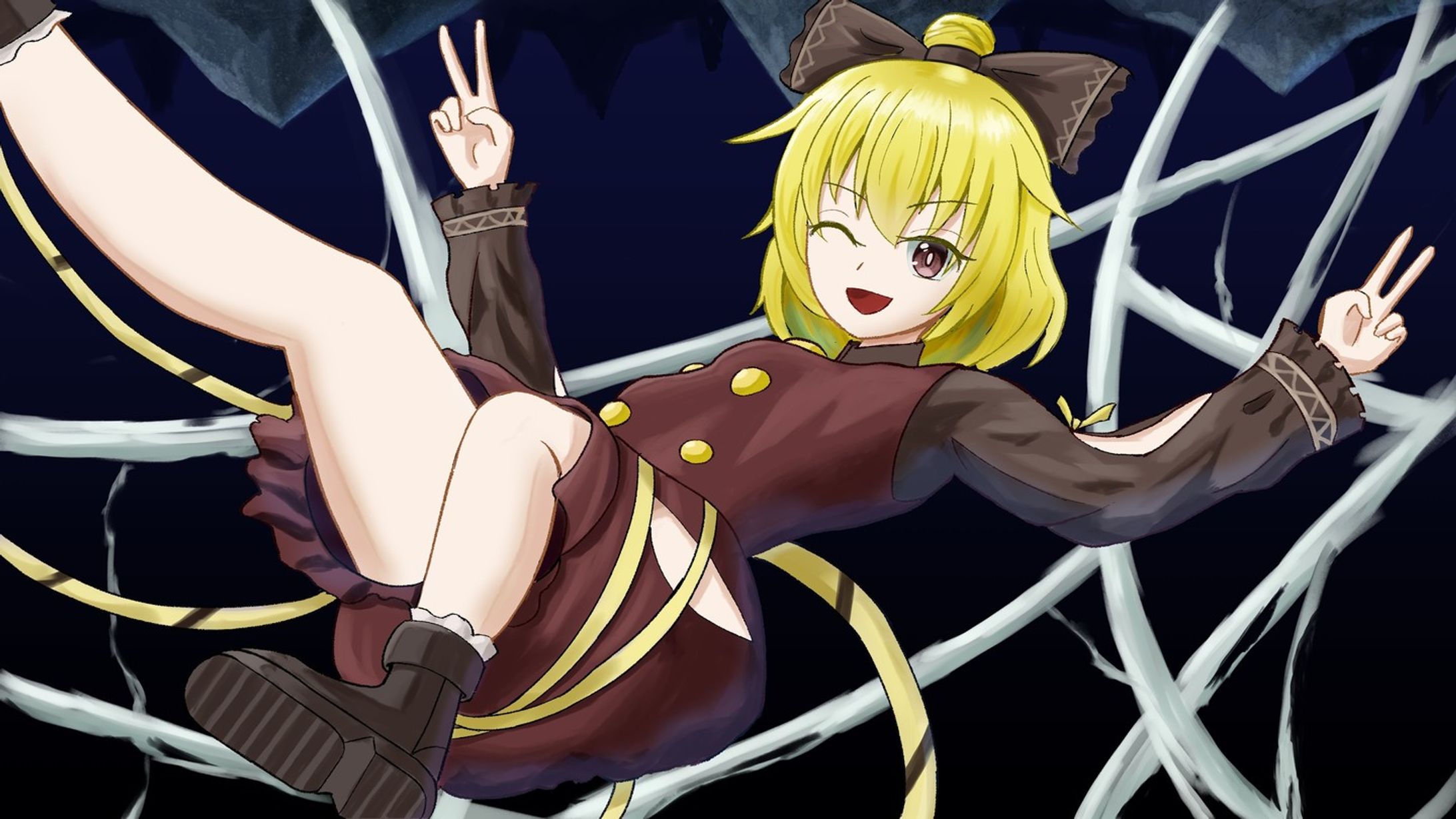 「封じられた妖怪」のギターインストアレンジを作りました。
https://youtu.be/9IBNObfHAoA

#東方project #黒谷ヤマメ #touhouproject #yamamekurodani #touhoufanart-1