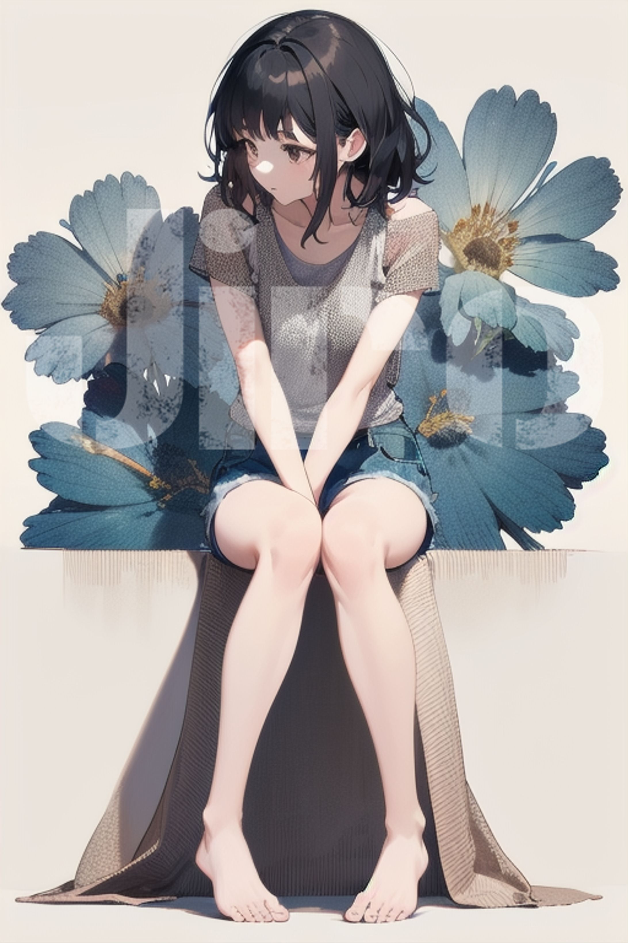 ダークフラワー少女-1