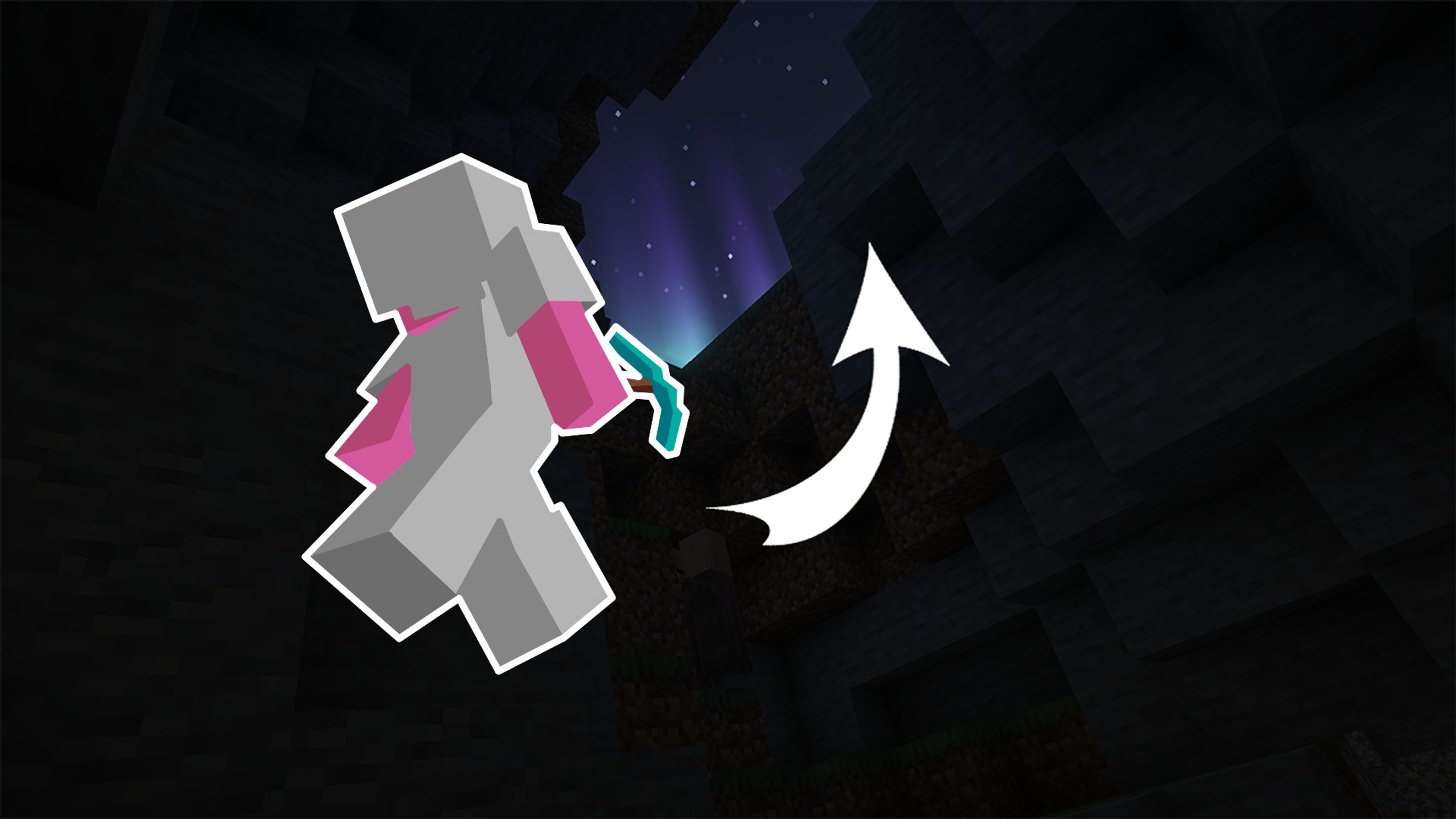 Finding the Exit Minecraft Thumbnail Commission for D1M4-1