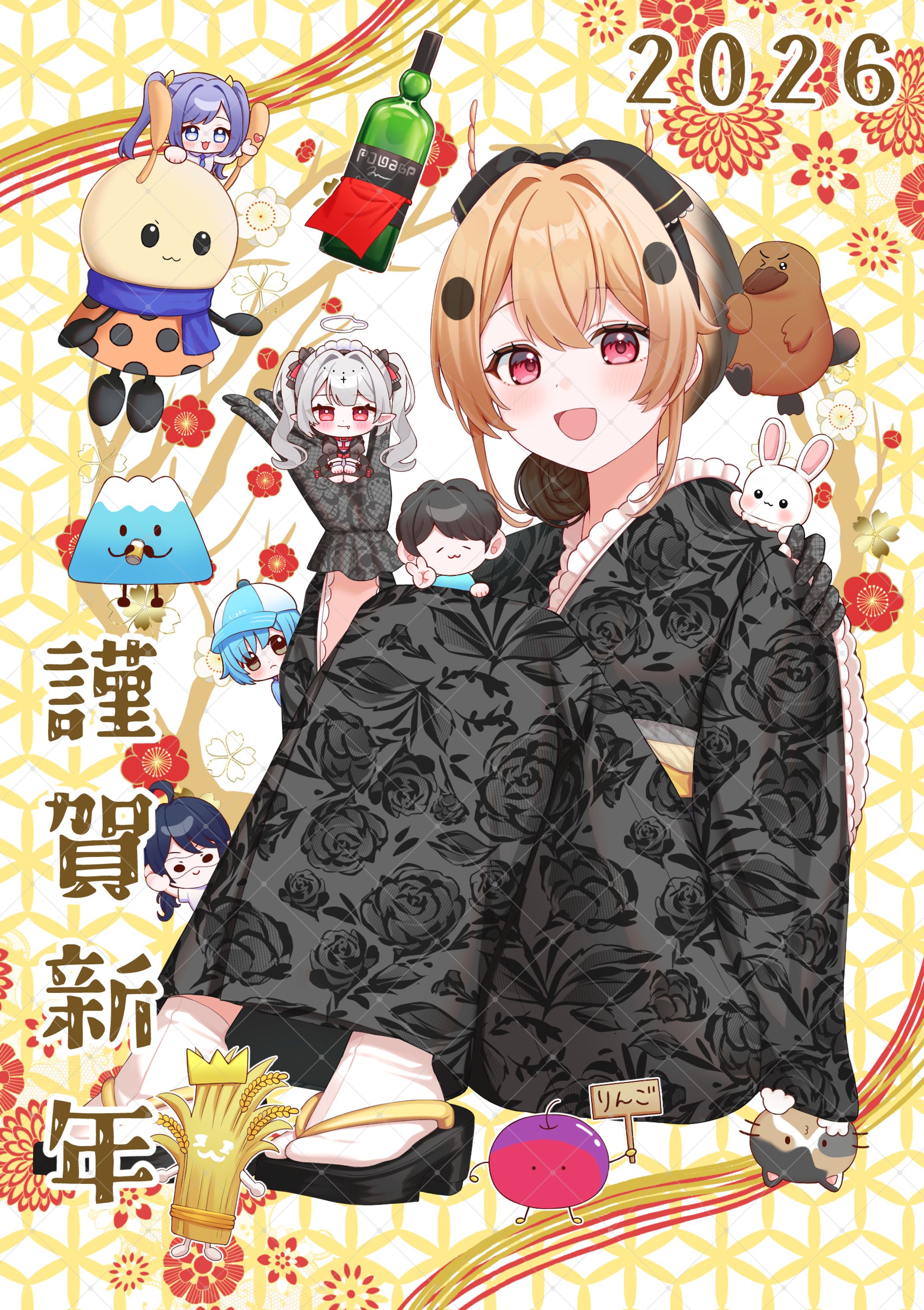 天道ヒメカ様　簡易一枚絵　ご依頼-1