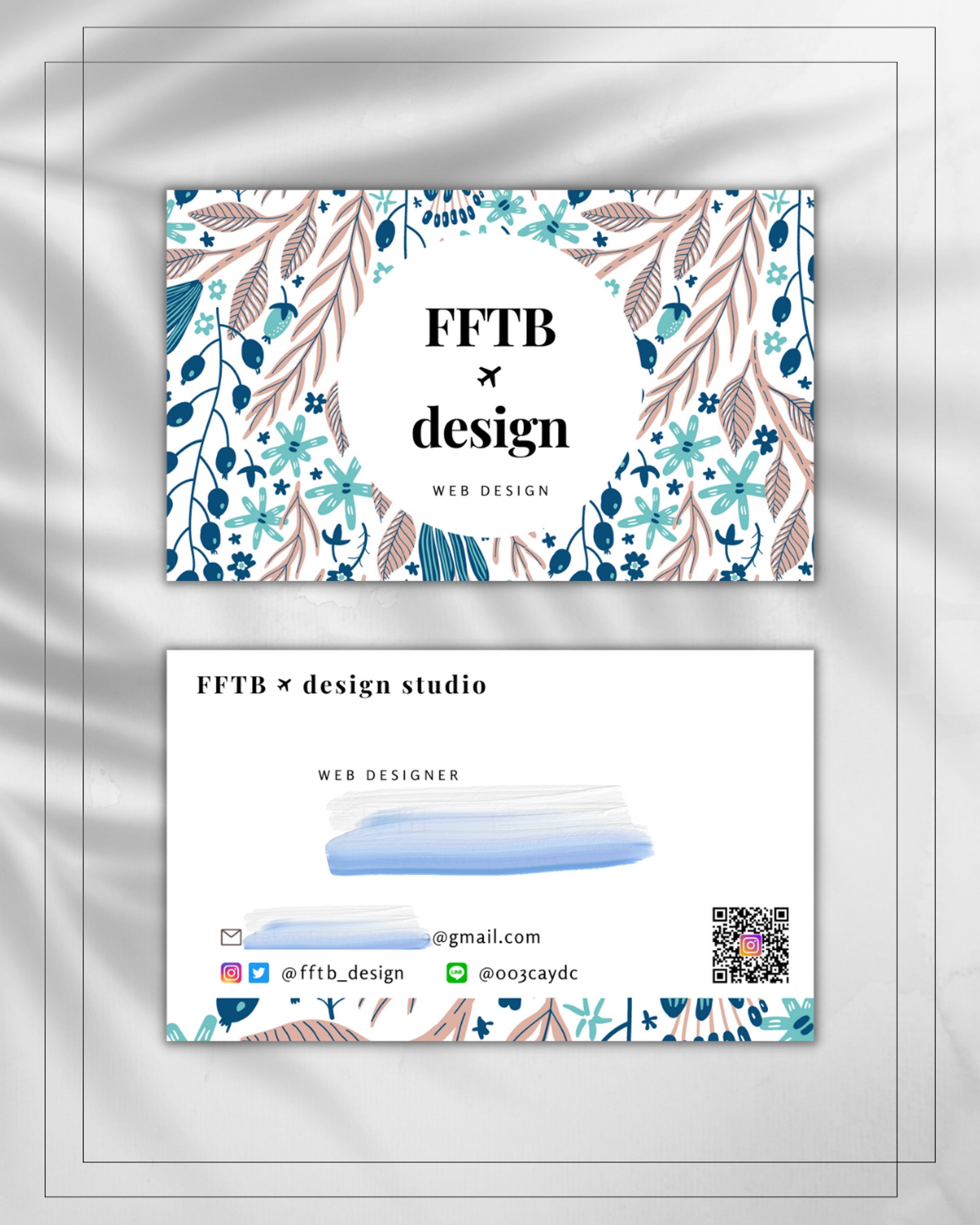 【名刺制作】FFTB✈︎design studio-1