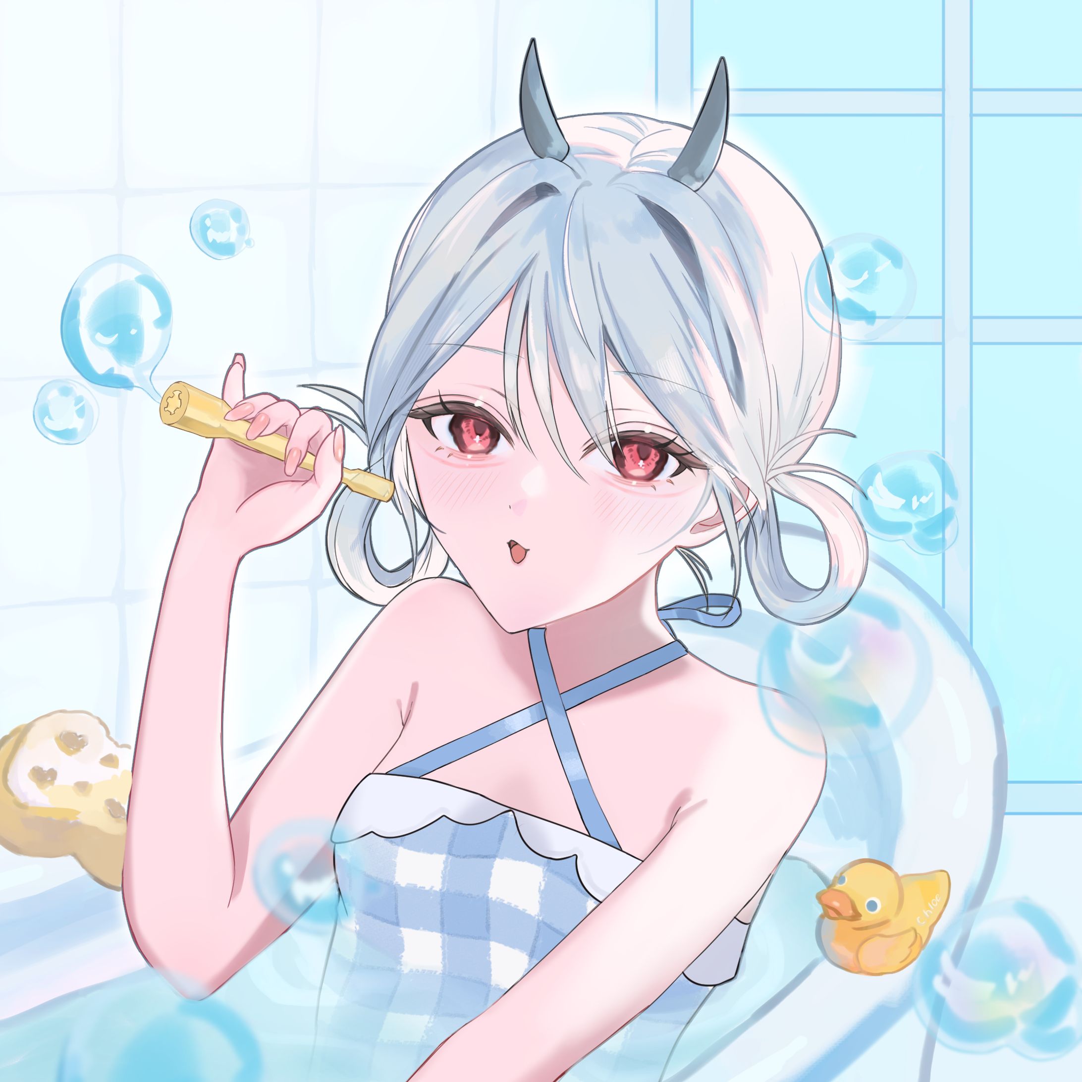 オリジナルキャラクター：バスタイム-1
