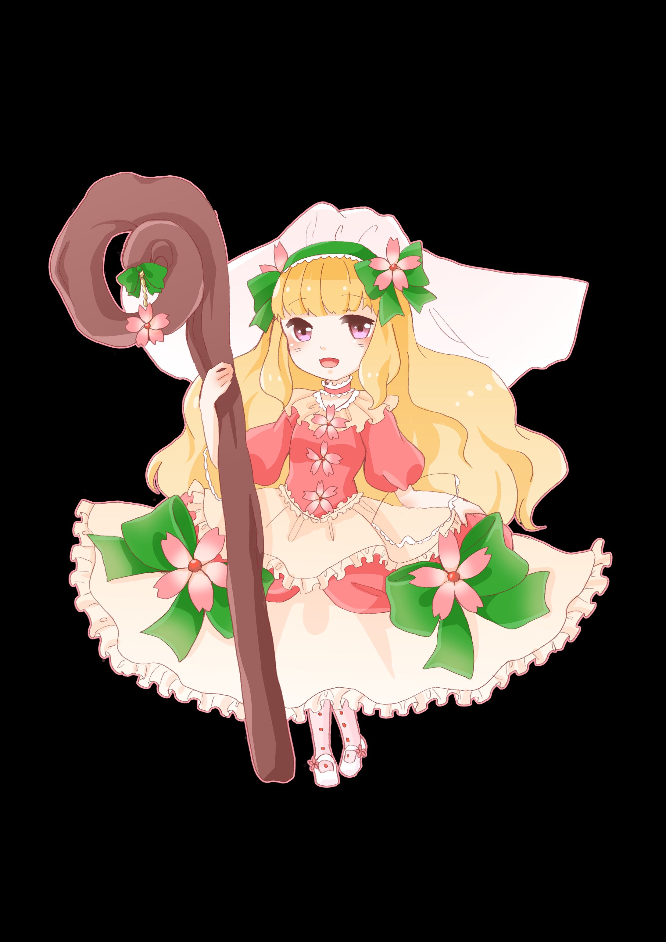 花の魔法少女 ミニキャラクター-1