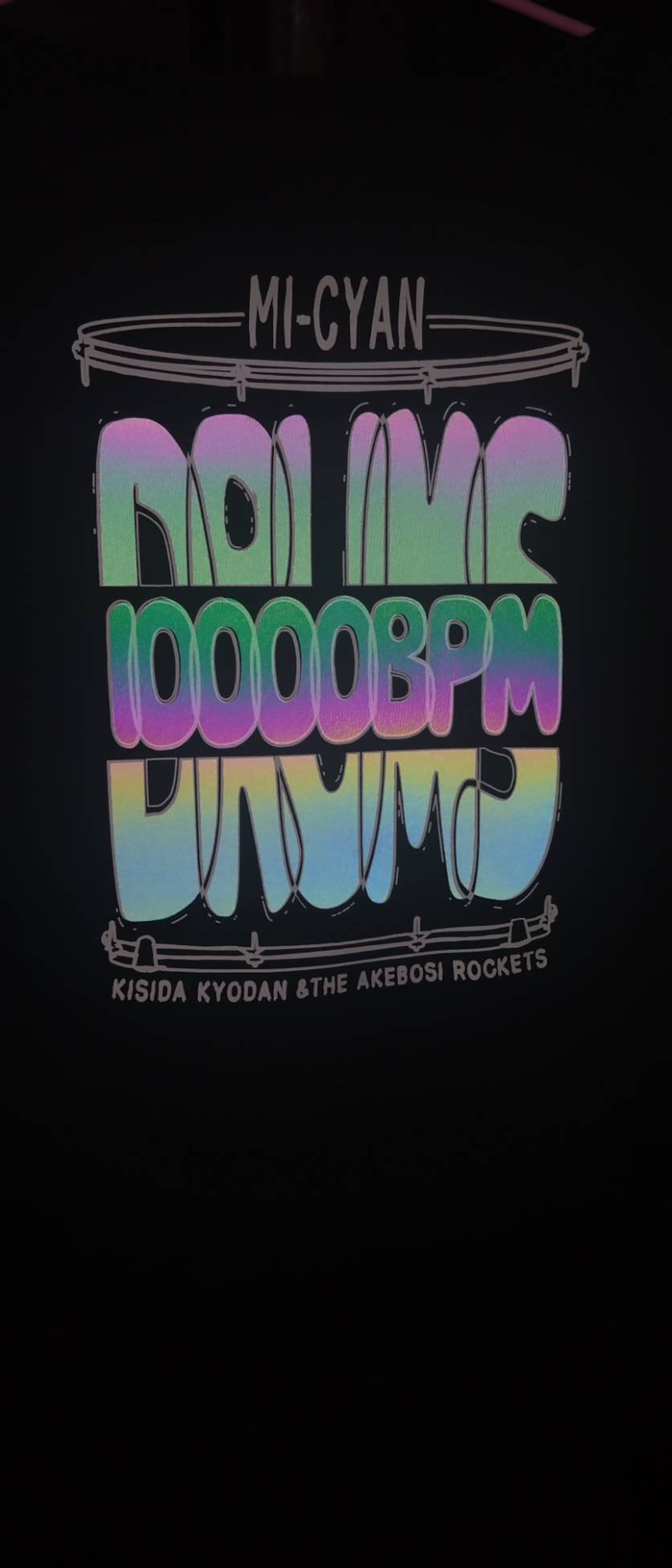 特殊印刷仕様Tシャツ-1