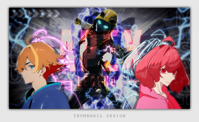 THUMBNAIL DESIGN/月姫みさき