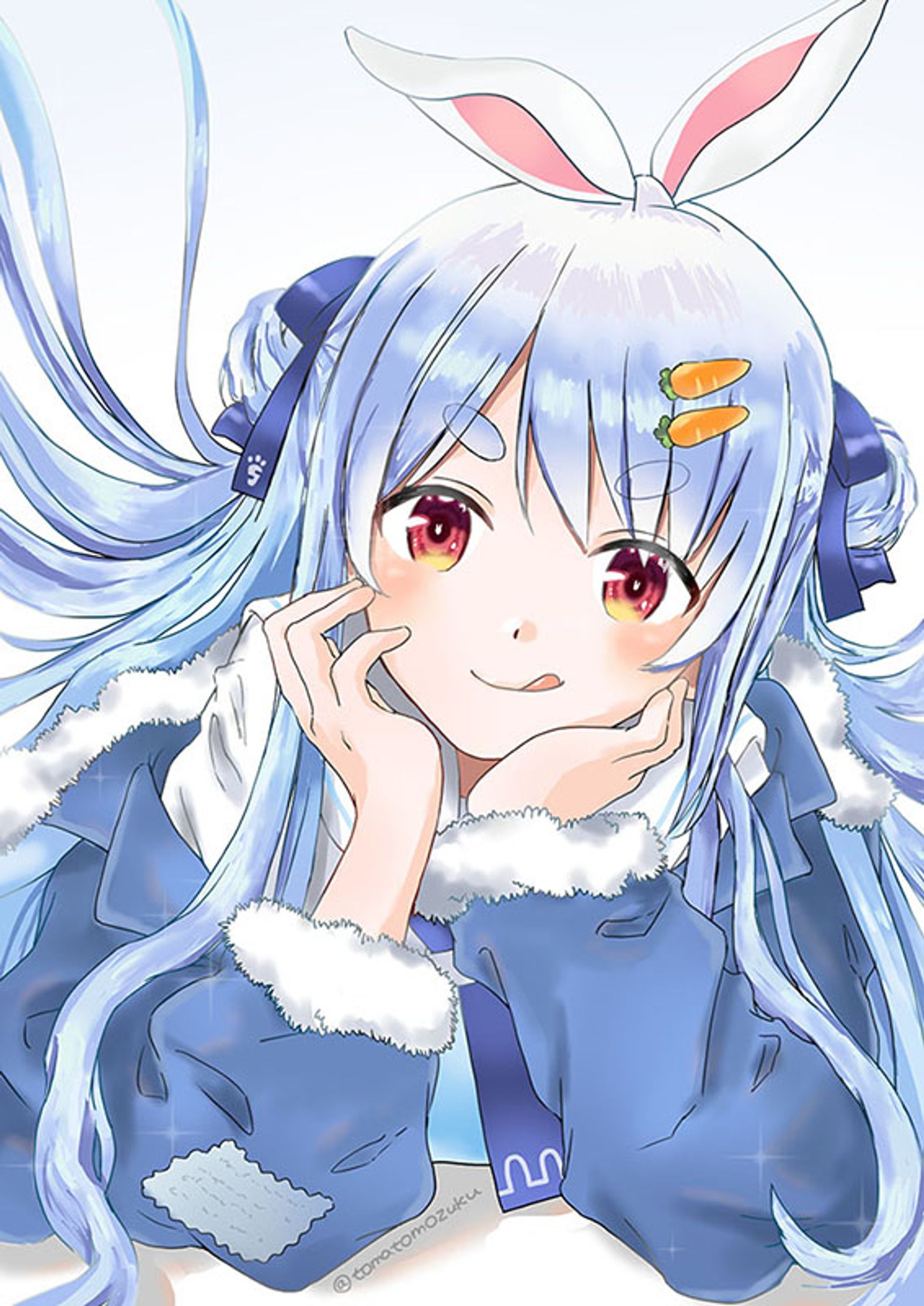 兎田ぺこら様（イラスト_とまともずく）-1