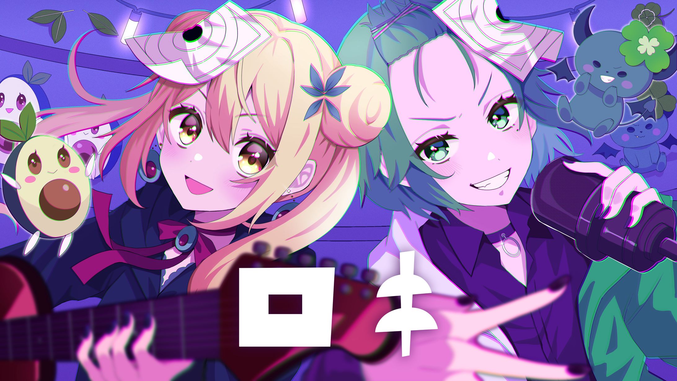 MVイラスト【鰐梨あらんさま/アルカナさま】-1