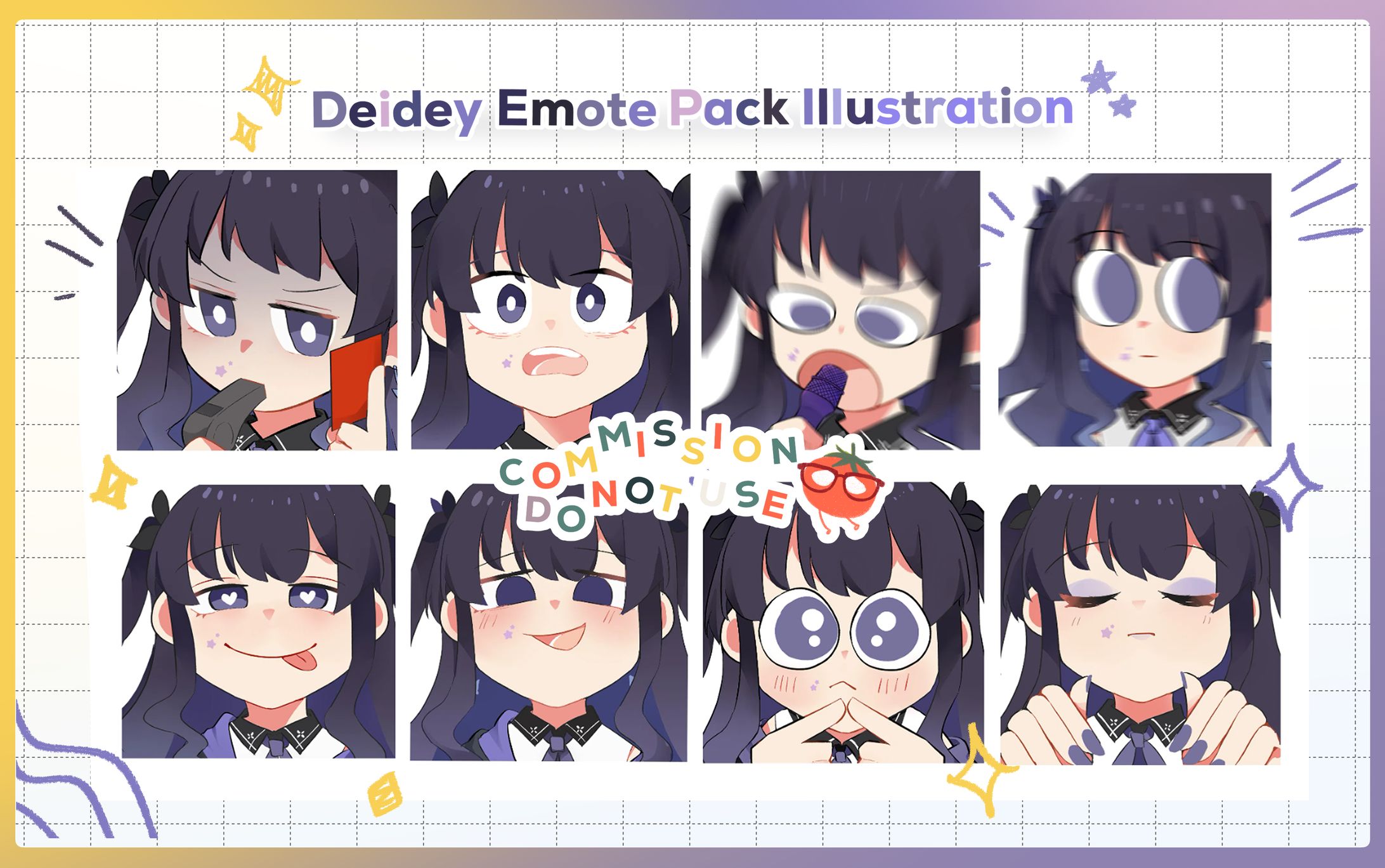 CM | Deidey - Emote Pack Illust-1