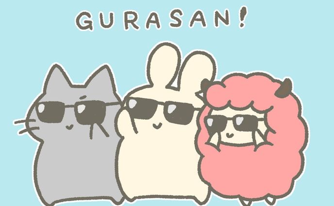 グラレコ、ねこ