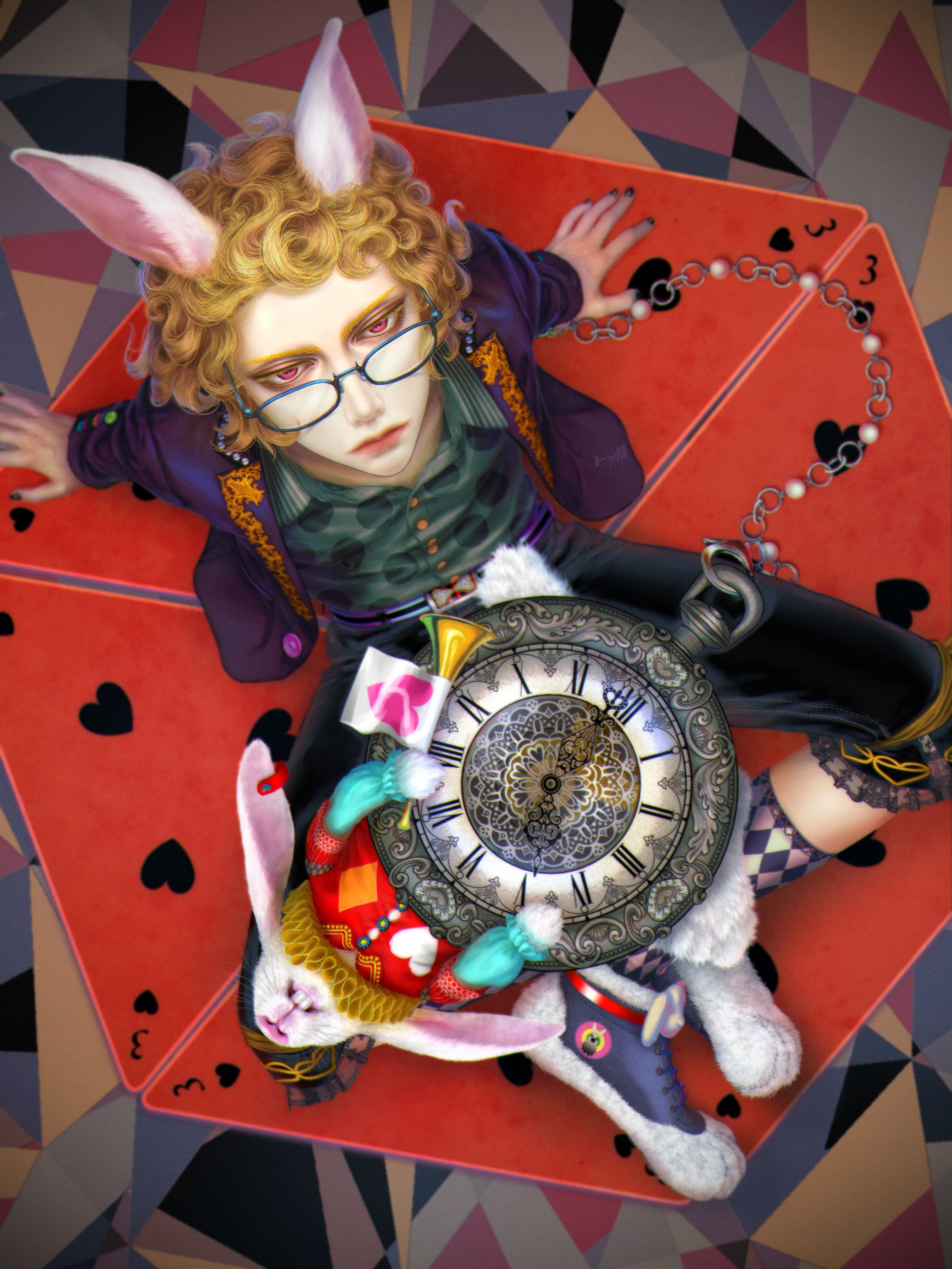 兎耳イラスト-1