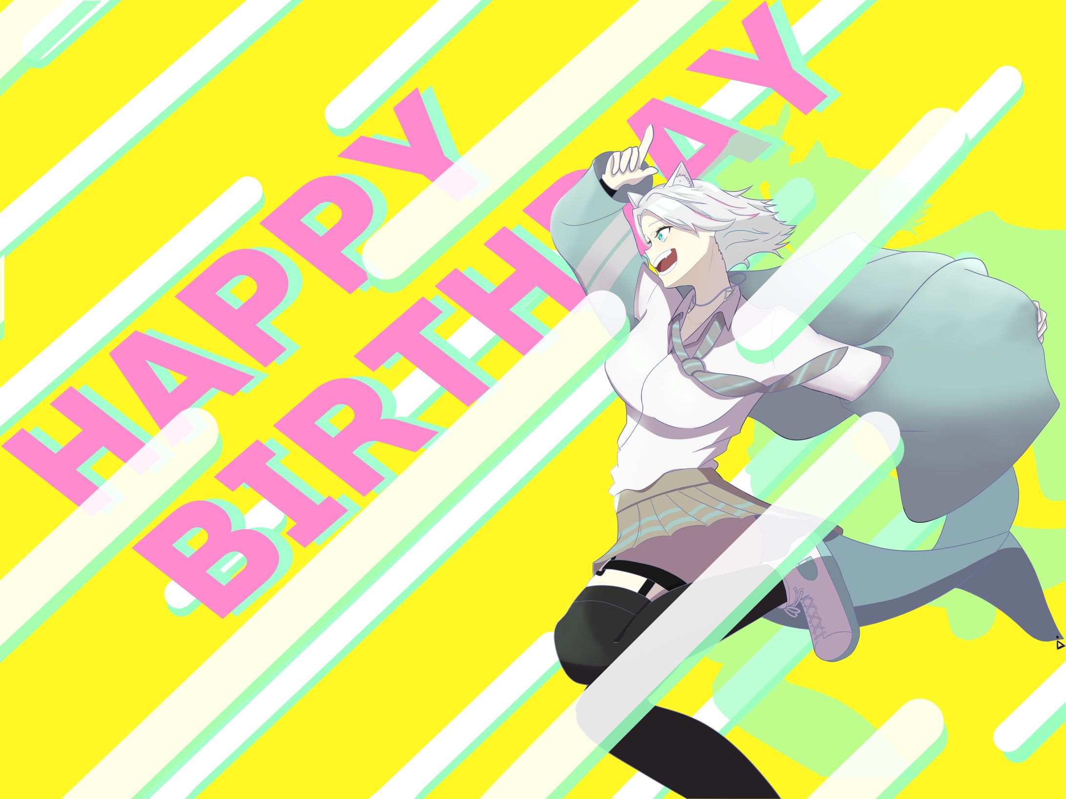 入夏ねむ様　誕生日イラスト-1
