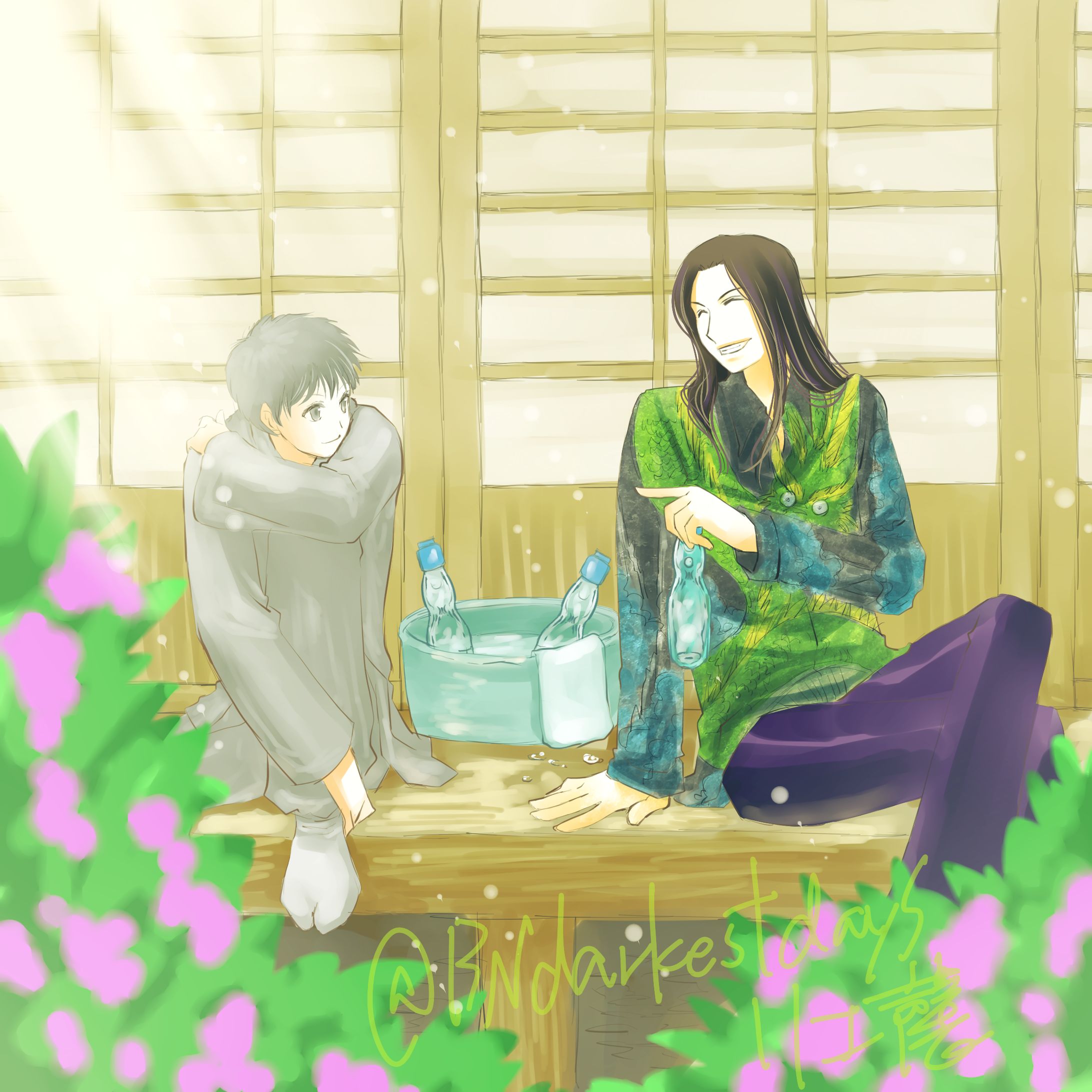 【skeb】OC：篝六連さん-1