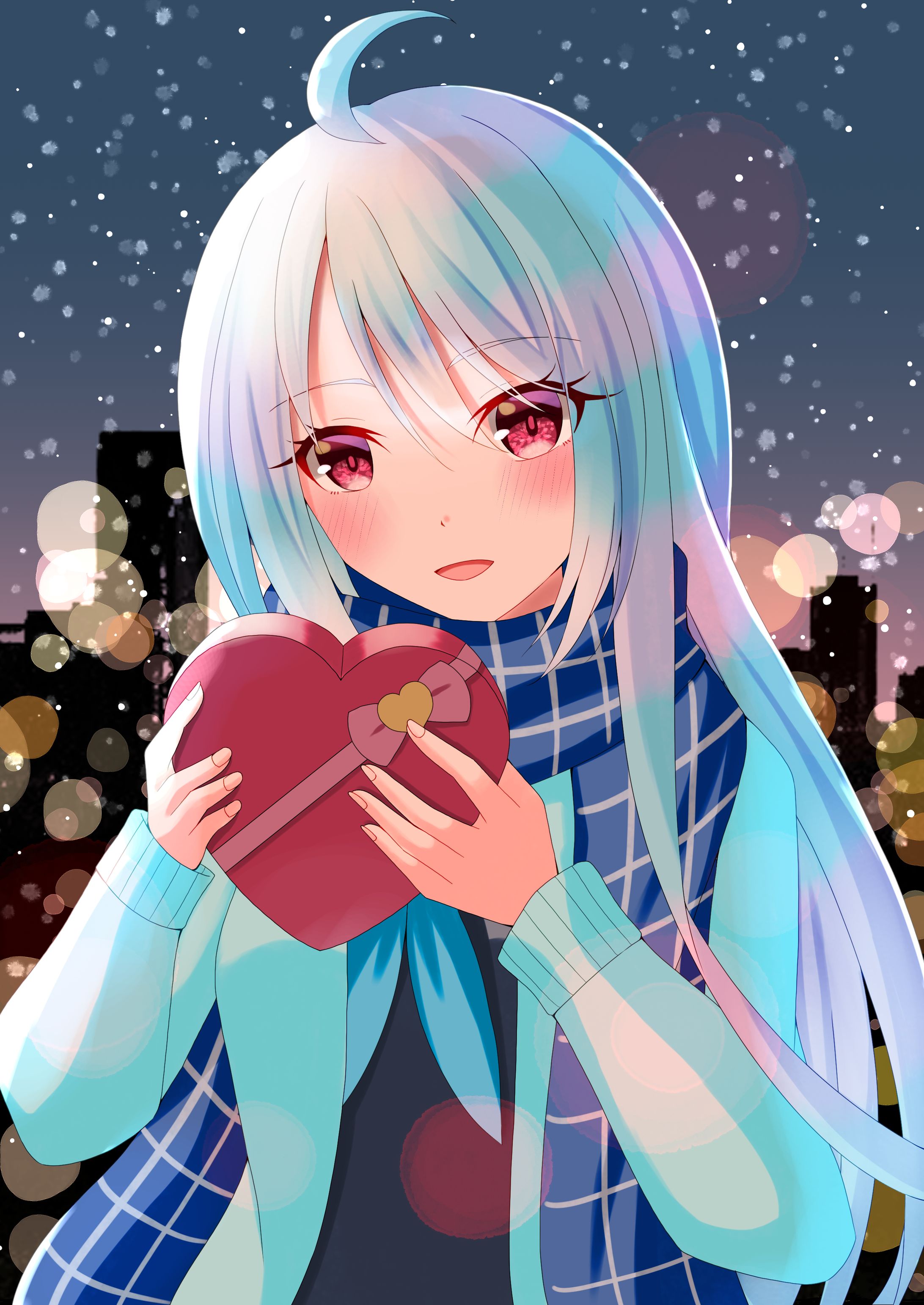 【ご依頼品】バレンタイン一枚絵-1