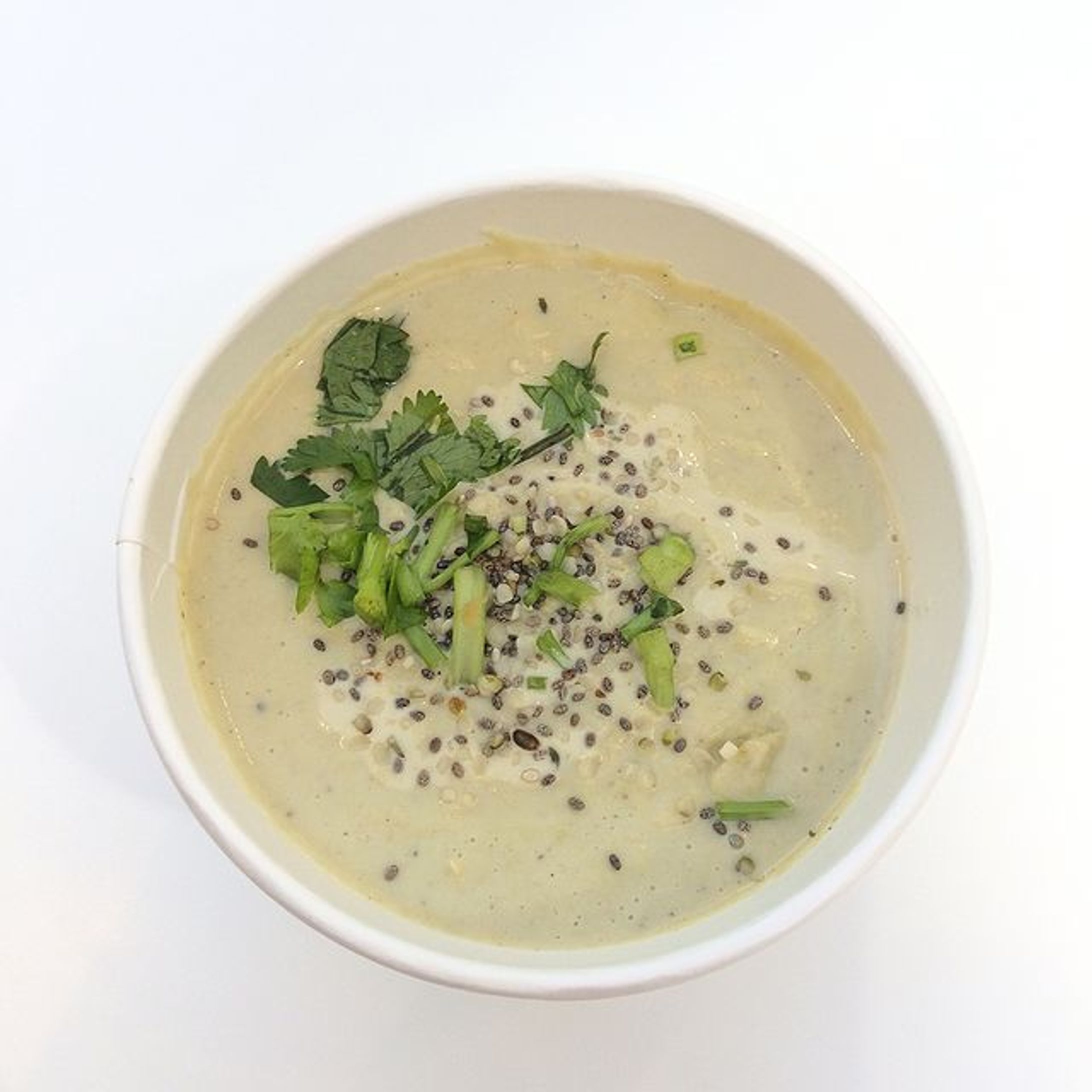 レシピ開発 Vegan Edamame Soup-1